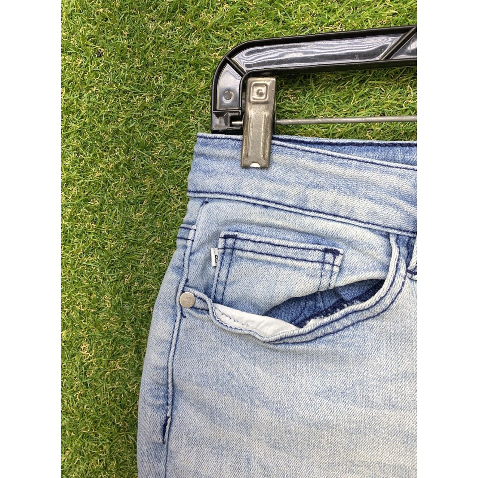 Vintage Judy Blue Colby Jeans Womens 28 Mid Rise Skinny Stretch Blue 5-Pocket Y2K Size 28" / US 6 / IT 42 - 2 Thumbnail