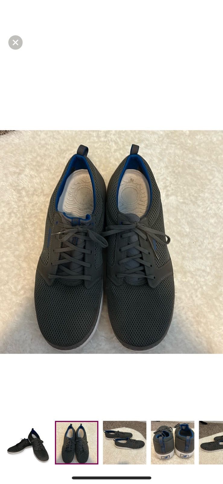 New Balance New balance men’s grey apres sneakers size 14 Size US 14 / EU 47 - 4 Thumbnail
