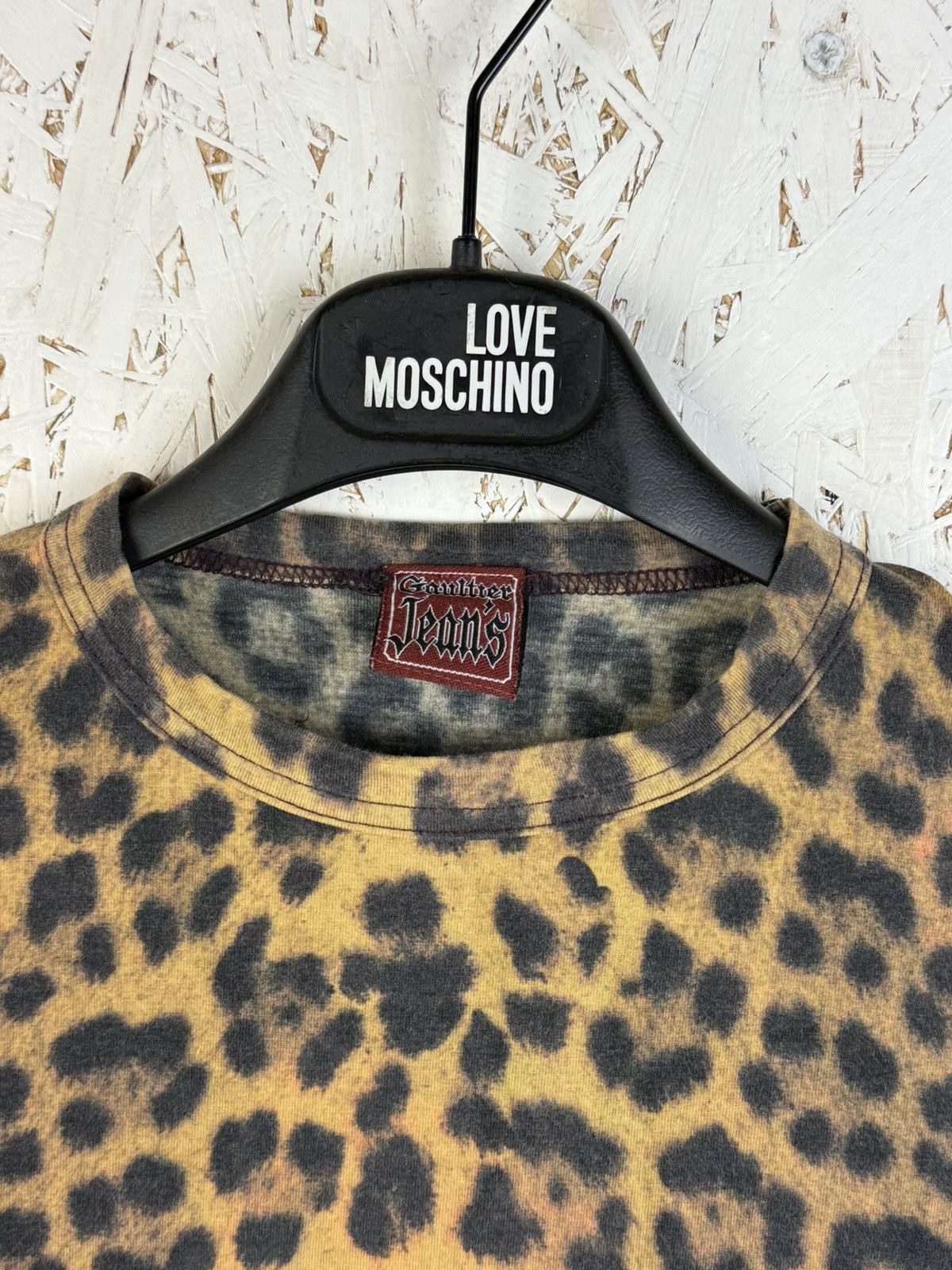Jean Paul Gaultier Vintage Jean Paul Gaultier Leopard Print Long Sleeve 40 ~M Size M / US 6-8 / IT 42-44 - 2 Thumbnail