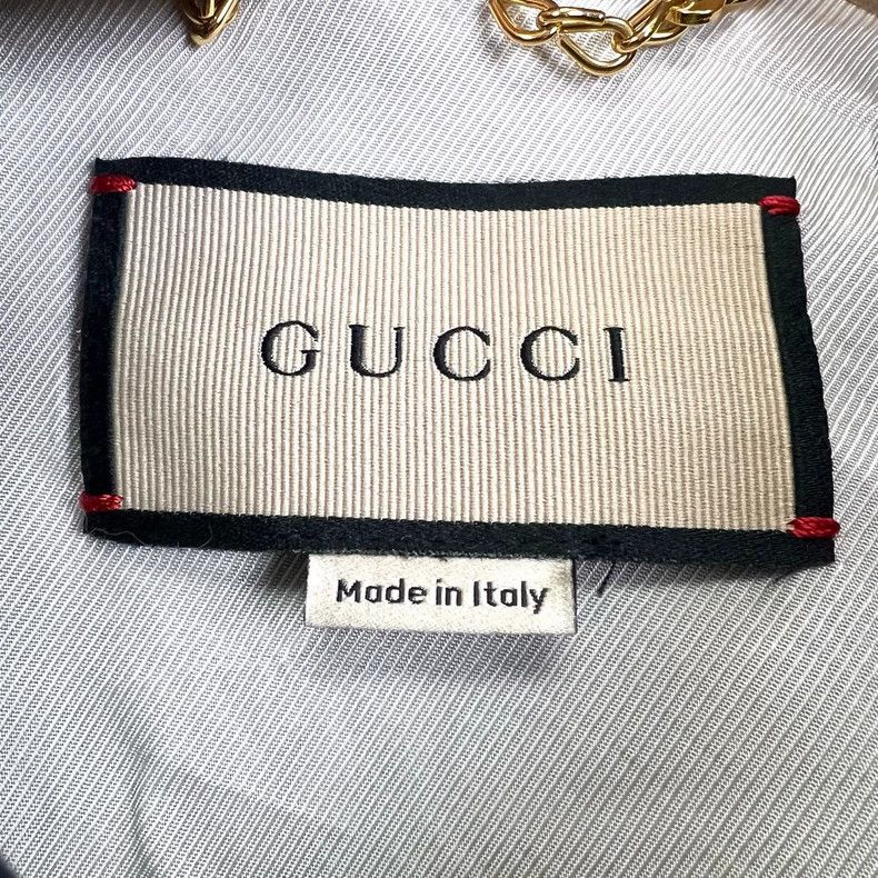 Gucci Gucci Dark blue double G-labelled jacket Size US S / EU 44-46 / 1 - 5 Thumbnail