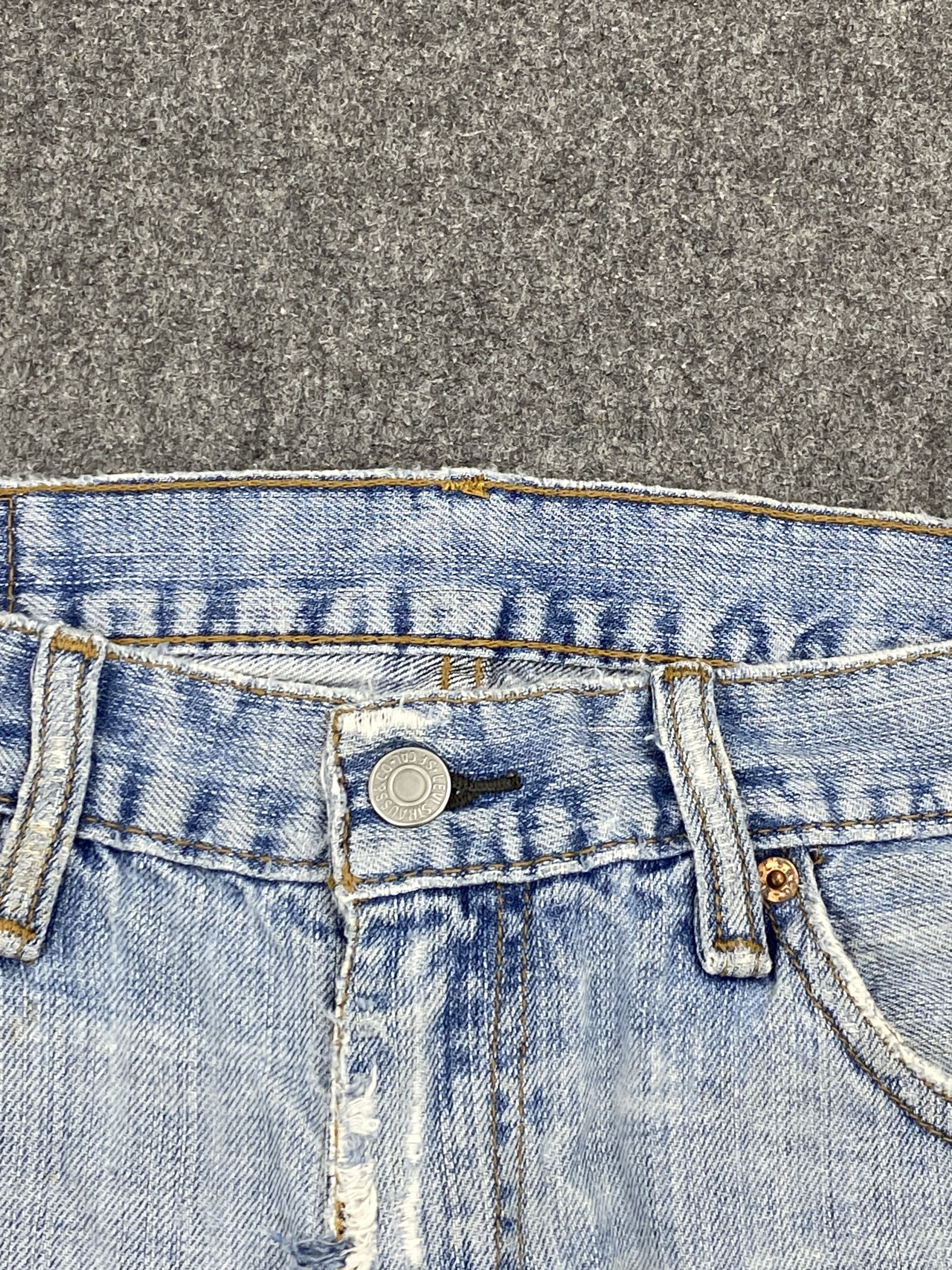 Levi's Distressed Vintage Levis 527 Flared Bootcut Denim DP2707 Size US 28 / EU 44 - 8 Thumbnail