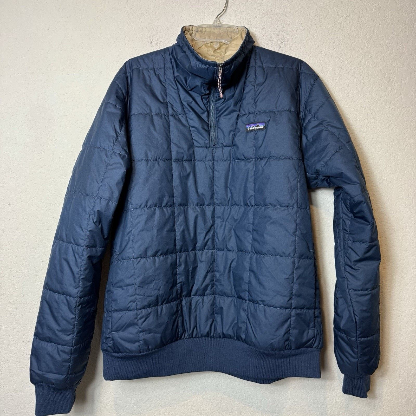 Patagonia Patagonia Box Quilted Pullover 1/4 Zip Insulated Blue Mens L Size US L / EU 52-54 / 3 - 3 Thumbnail