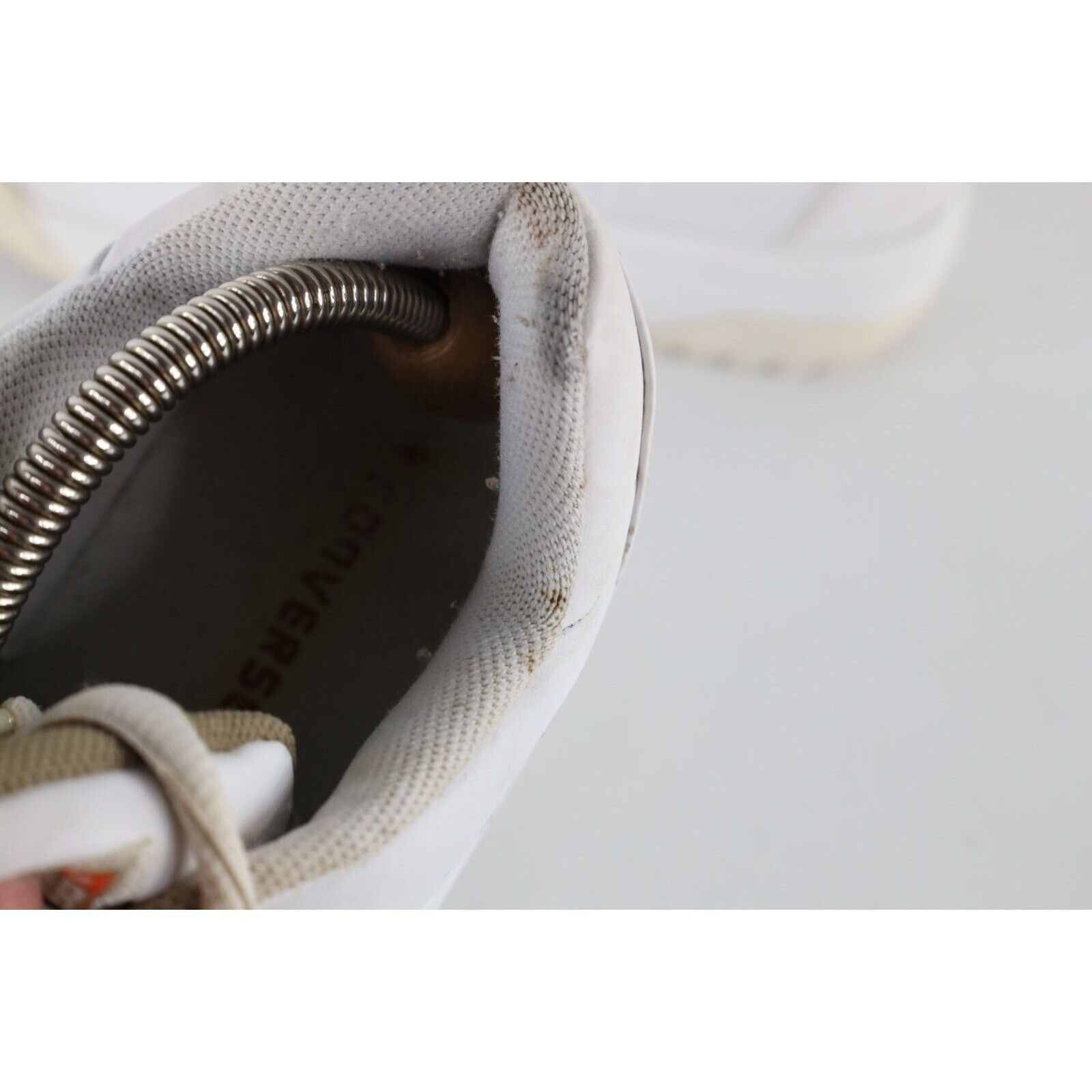 Converse × Vintage Vintage 90s Converse Distressed Spell Out Leather Shoes Size US 10 / EU 43 - 12 Thumbnail