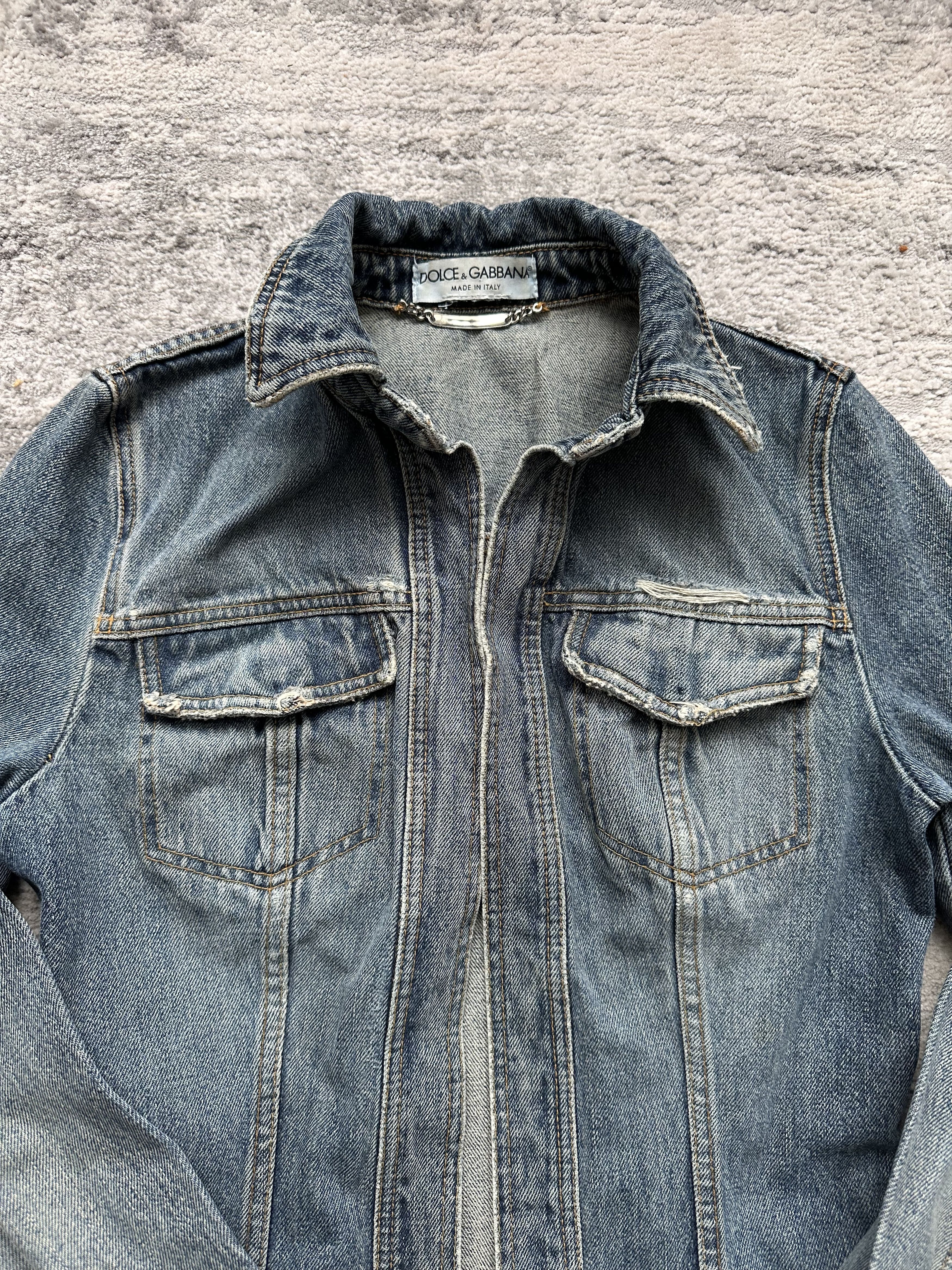 Dolce & Gabbana Dolce Gabbana jeans jacket Size S / US 4 / IT 40 - 5 Thumbnail