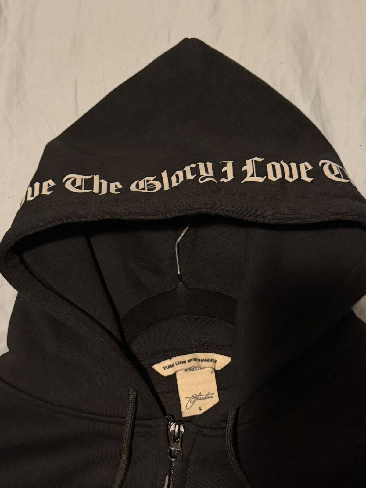 Drain Gang × Sad Boys Yung Lean My Nation Is Imagination Hoodie Size US L / EU 52-54 / 3 - 3 Thumbnail