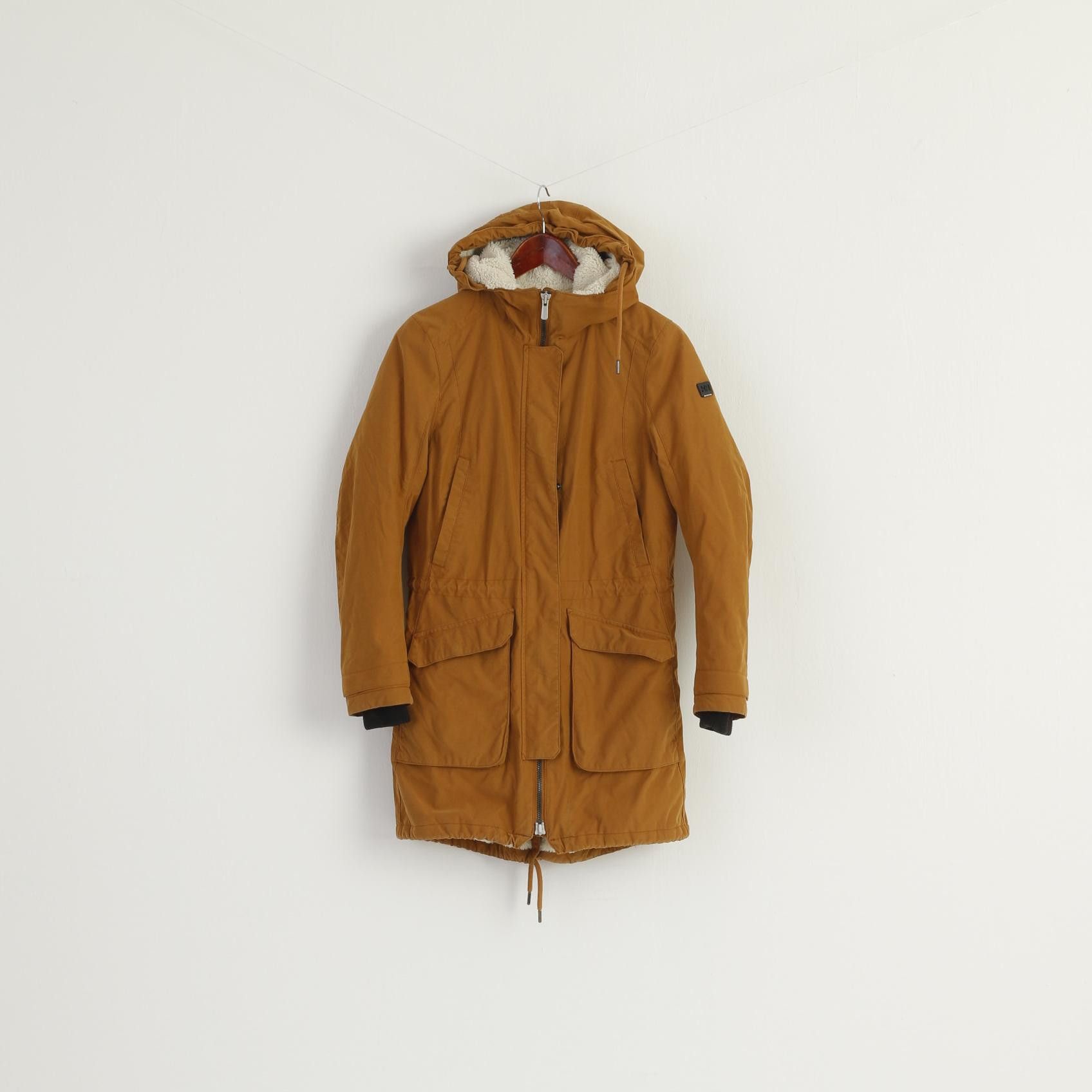 Helly Hansen Helly Hansen Women XS Long Jacket Mustard 7695 Size XS / US 0-2 / IT 36-38 - 2 Thumbnail