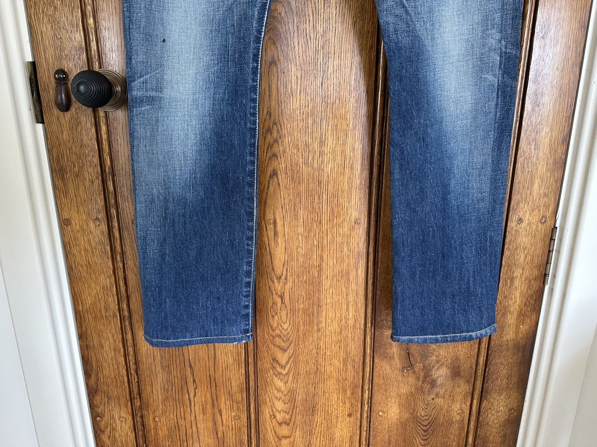 Saint Laurent Paris SS21 $890 Saint Laurent selvedge blue denim jeans 32 Size US 32 / EU 48 - 13 Thumbnail