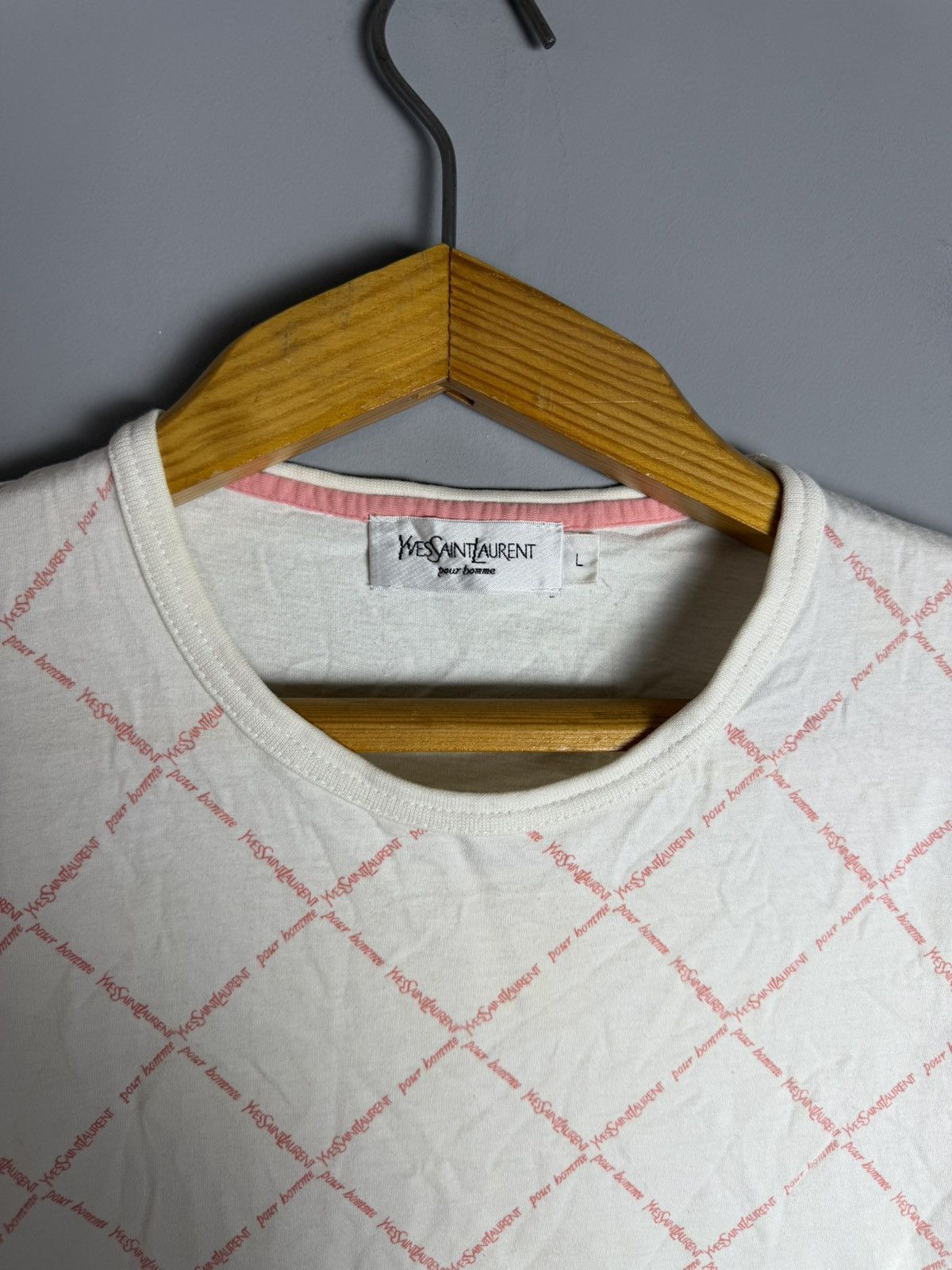 Yves Saint Laurent Vintage 90s YSL Yves Saint Laurent tee tshirt Size US L / EU 52-54 / 3 - 4 Thumbnail