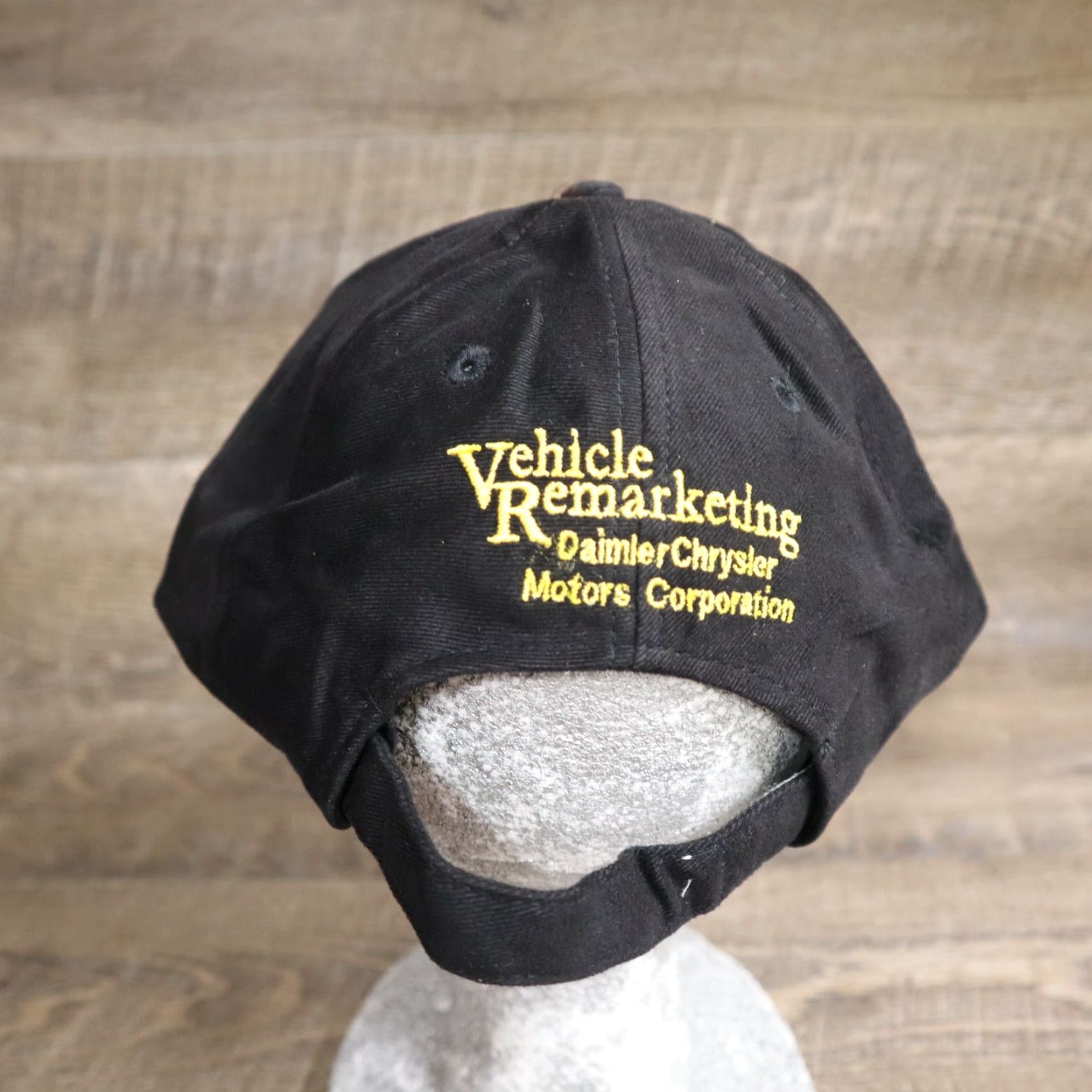 Vintage VINTAGE MOHRs Baseball Cap, Snapback, Black, Adult One Size, Men, Auction Countdown to Daytona, Daimler Chrysler, Cap, Baseball Cap, Vintage, Mens Size ONE SIZE - 4 Thumbnail