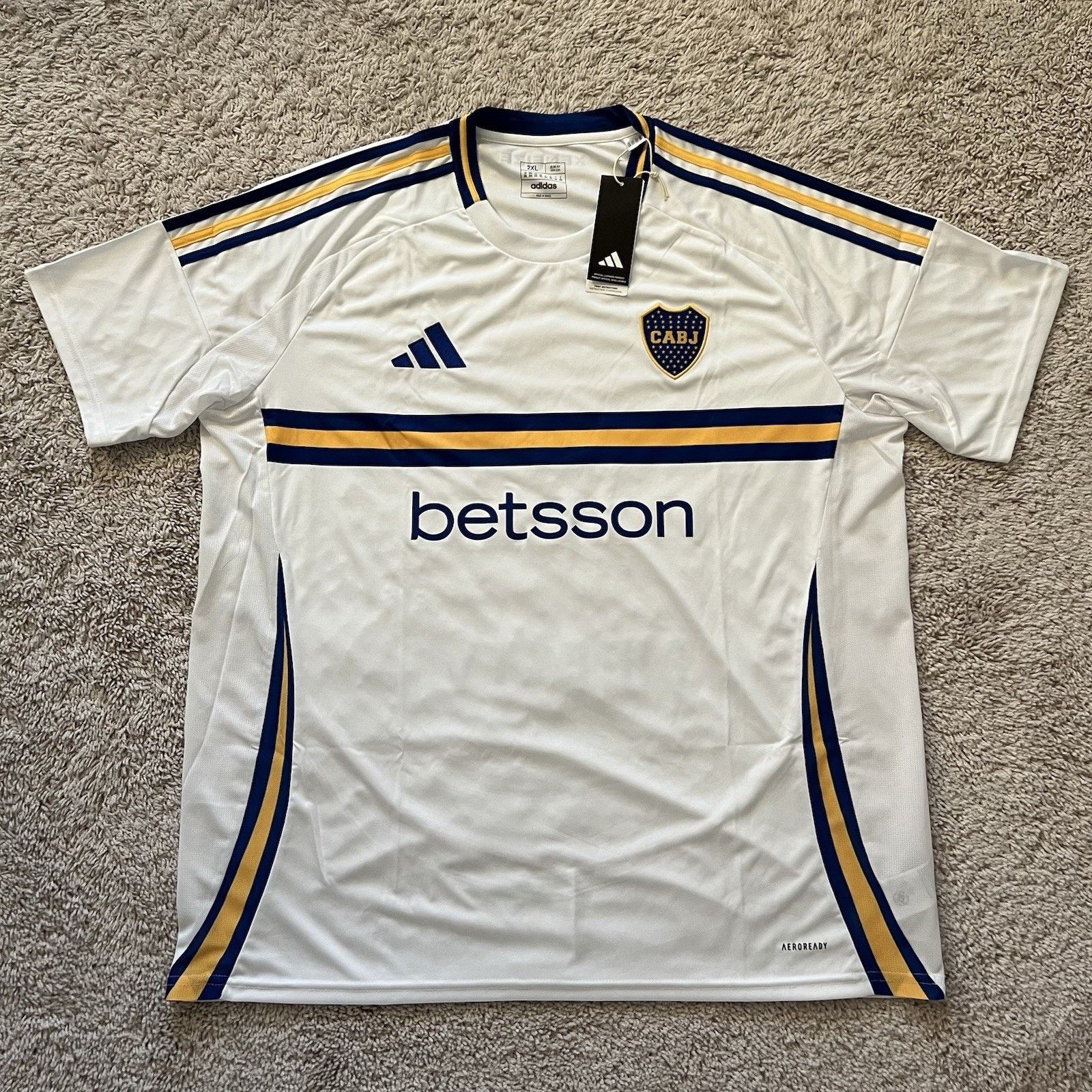 Adidas Adidas Boca Juniors 24/25 Soccer Jersey CABJ Men’s 2XL Size US XXL / EU 58 / 5 - 6 Thumbnail