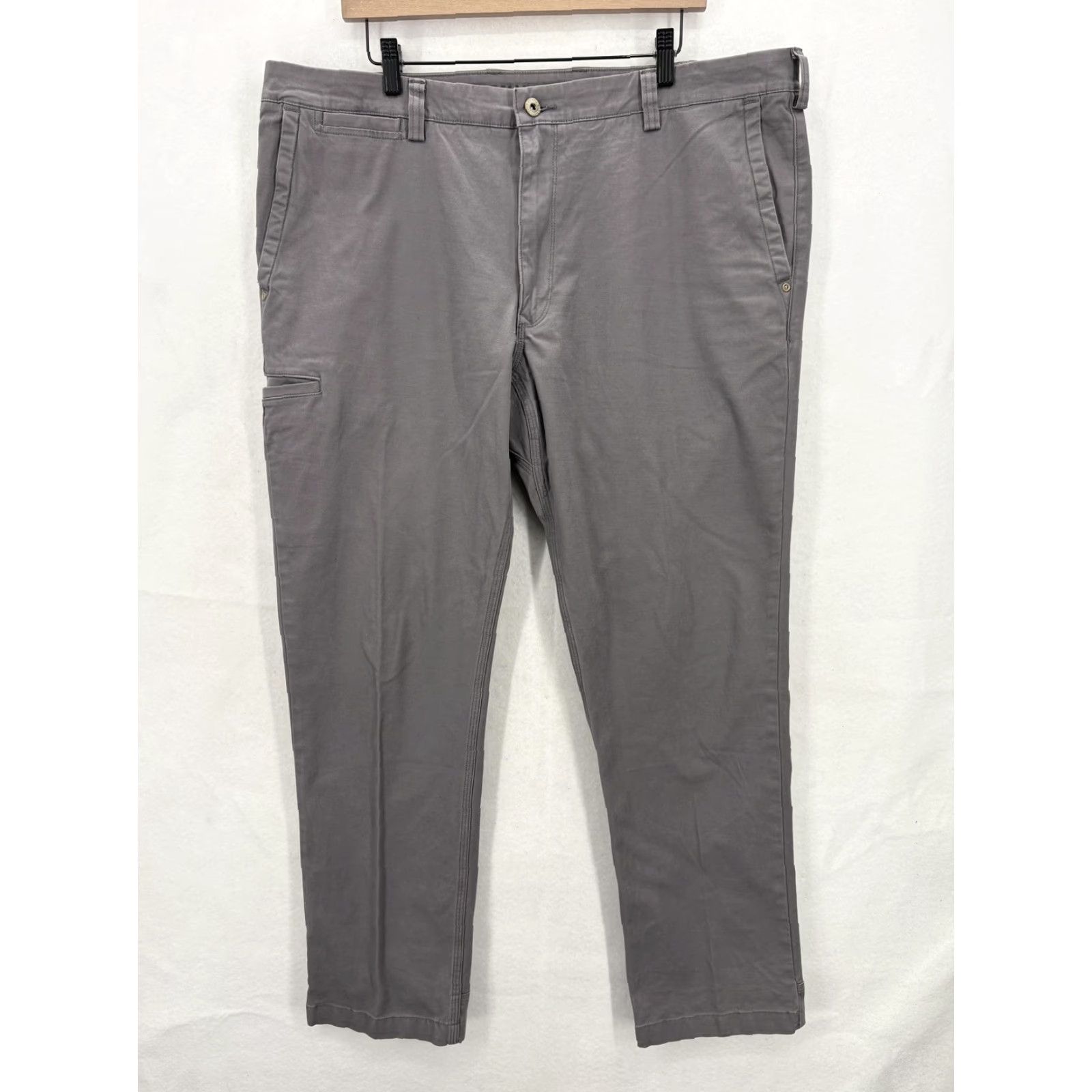 Duluth Trading Company Duluth Trading Co DuluthFlex Ballroom Slim Fit Khaki Pants Mens 40x32 Gray Stretch Workwear Cargo Size US 40 / EU 56 - 2 Thumbnail
