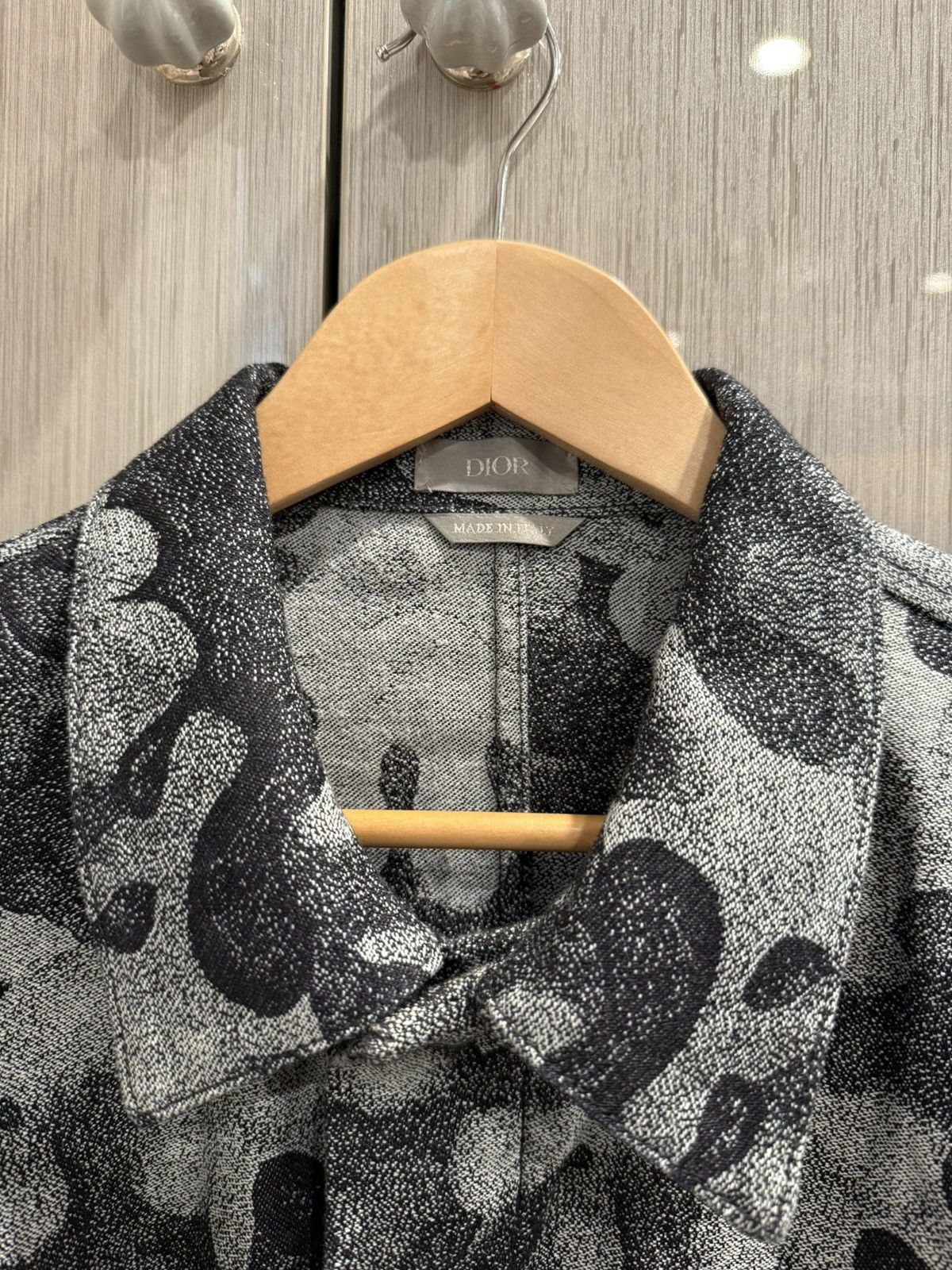Dior Dior Peter Doig Camo Denim Jacket Size US M / EU 48-50 / 2 - 4 Thumbnail