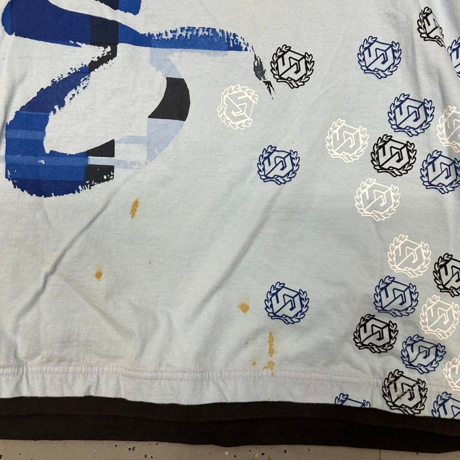 Southpole Y2k south pole blue graphic tee Size US L / EU 52-54 / 3 - 2 Thumbnail