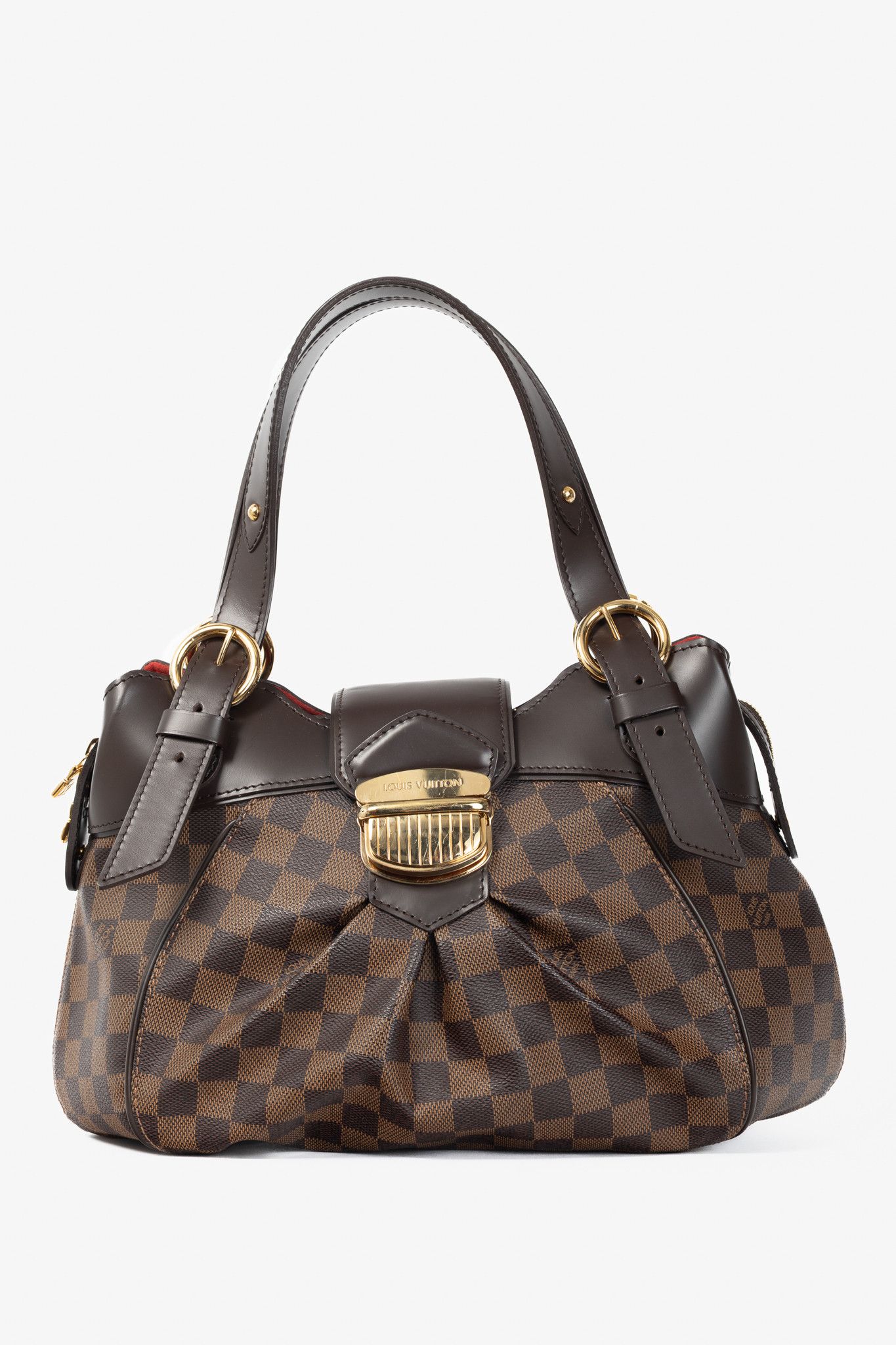 Louis Vuitton Louis Vuitton Sistina PM Damier Ebene Canvas Handbag Size ONE SIZE - 1 Thumbnail