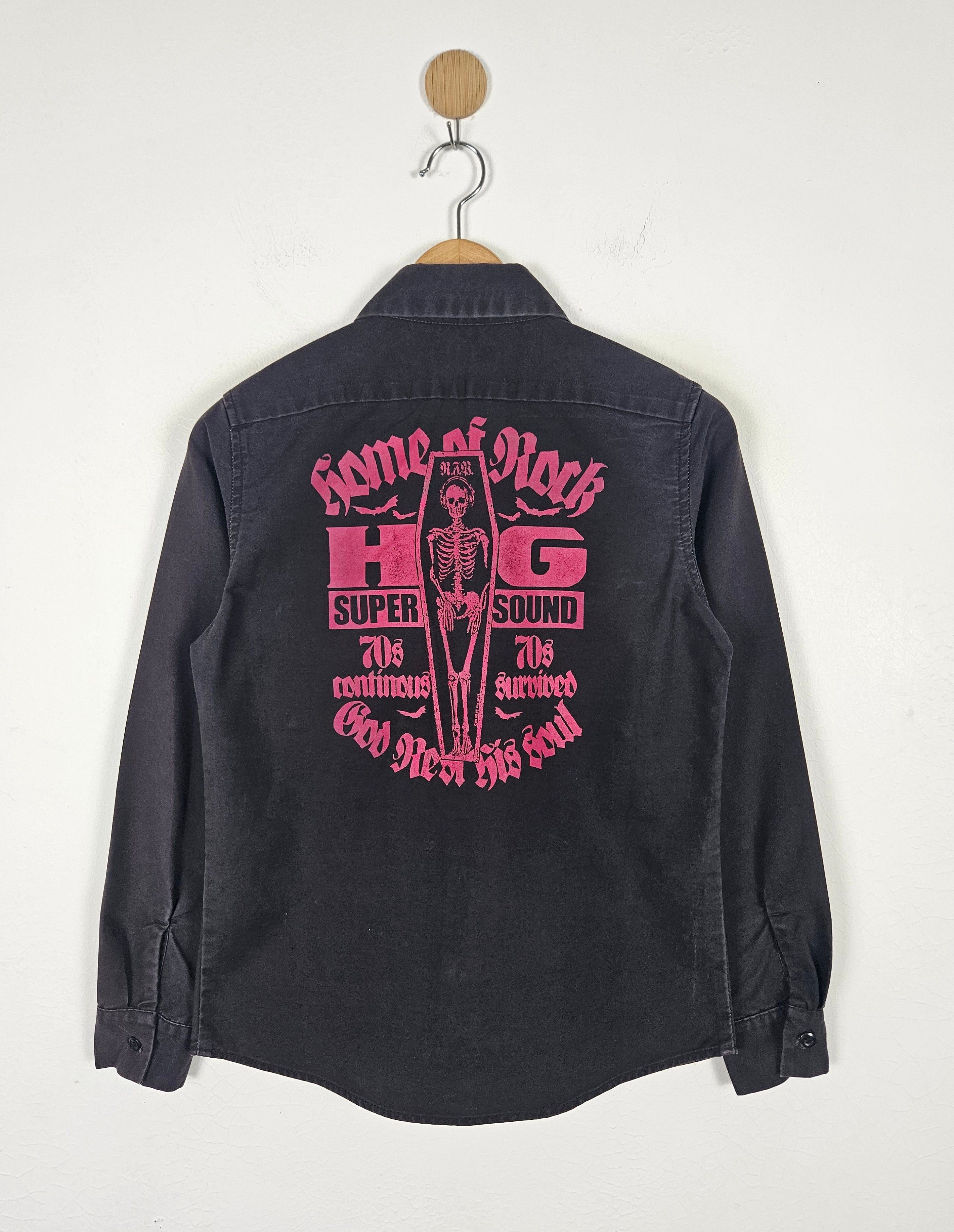 Hysteric Glamour Hysteric Glamour God Rest His Soul Workwear shirt Size US S / EU 44-46 / 1 - 1 Thumbnail