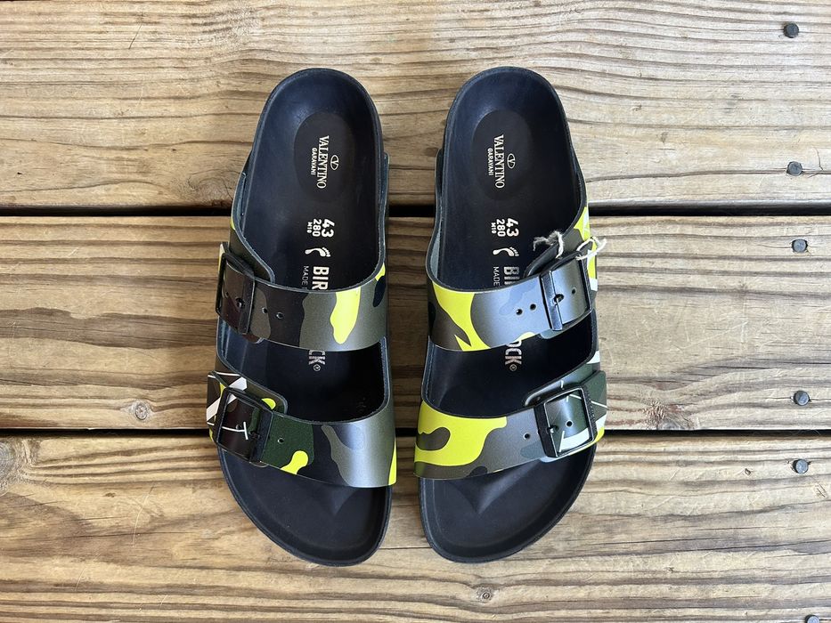 Birkenstock hot sale and valentino