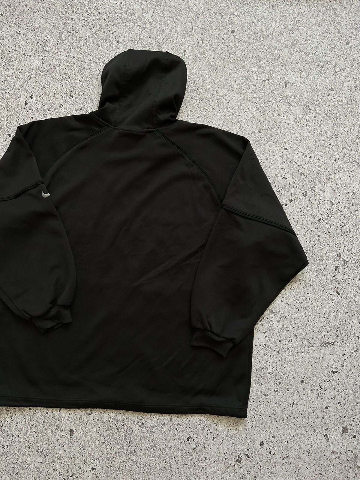 Nike × Vintage Vintage 80s/90s Nike Swoosh Big Logo Zip Hoodie Y2K Hype Size US XL / EU 56 / 4 - 6 Thumbnail