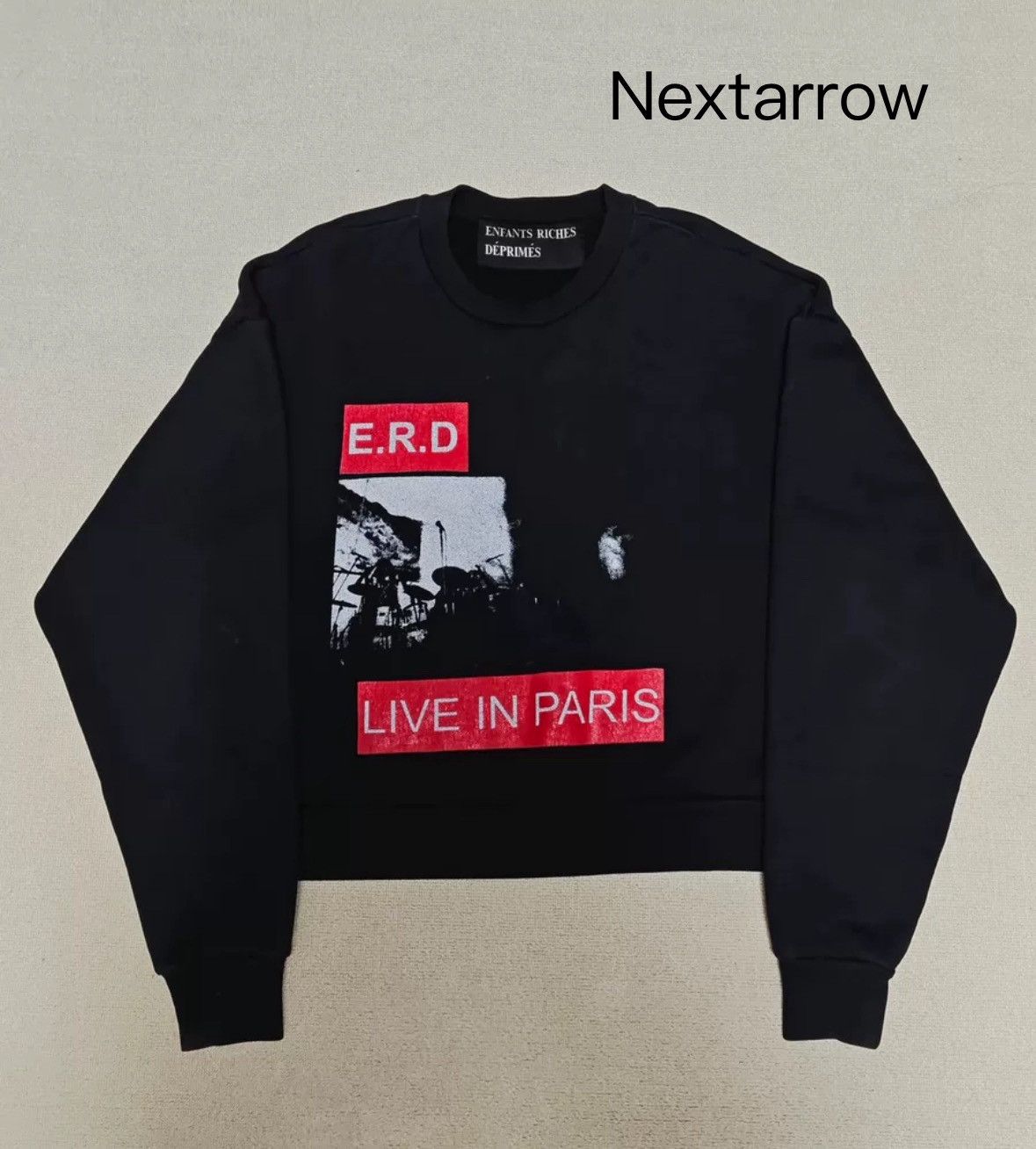 Enfants Riches Deprimes Enfants Riches Deporimes slogan black and white sweatshirt Size US M / EU 48-50 / 2 - 1 Thumbnail