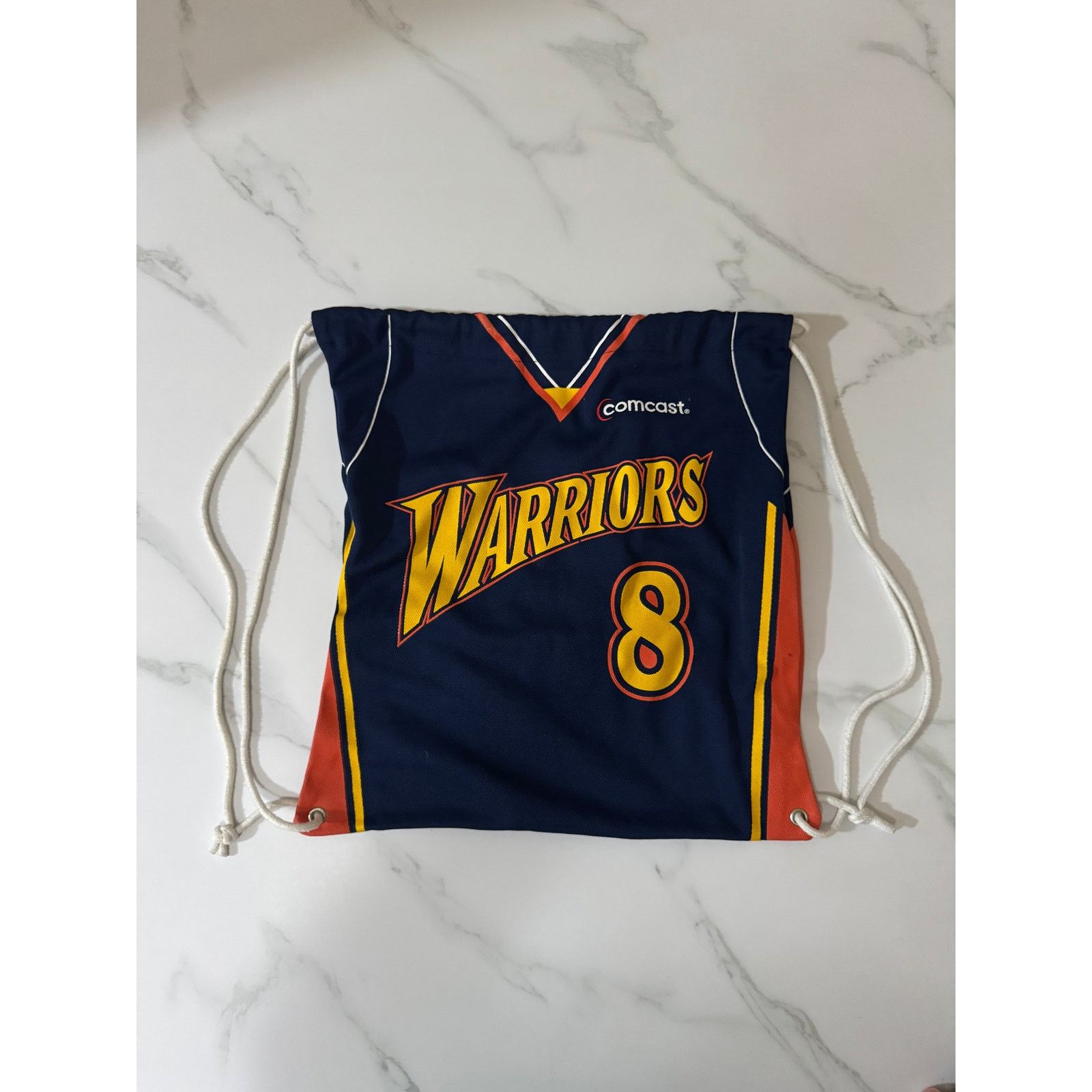 NBA Golden State Warriors Monte Ellis 8 Drawstring Backpack Size ONE SIZE - 1 Thumbnail