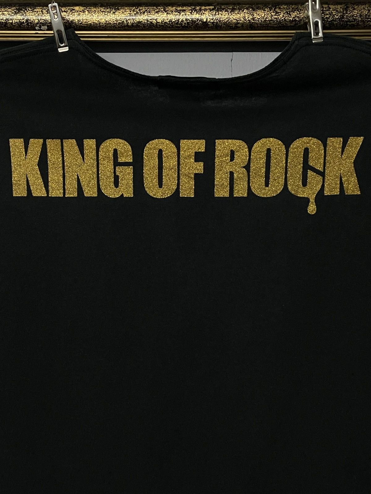 Japanese Brand Vintage 90s Japan Designer Beams X Run Dmc King Of Rock Tee Size US M / EU 48-50 / 2 - 7 Thumbnail
