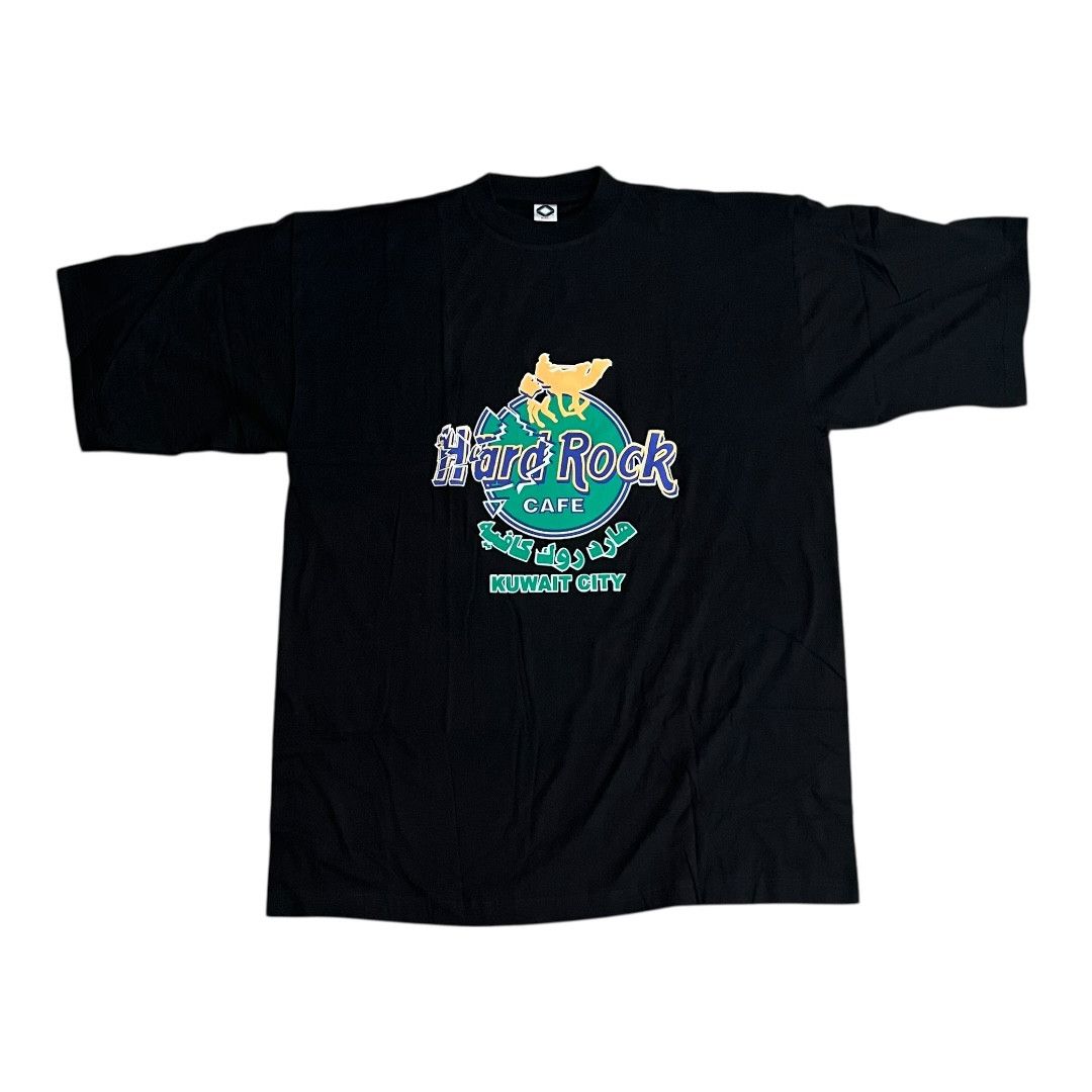Hard Rock Cafe VINTAGE Hard Rock Café Kuwait City T Shirt Arabic Size US XXL / EU 58 / 5 - 1 Thumbnail