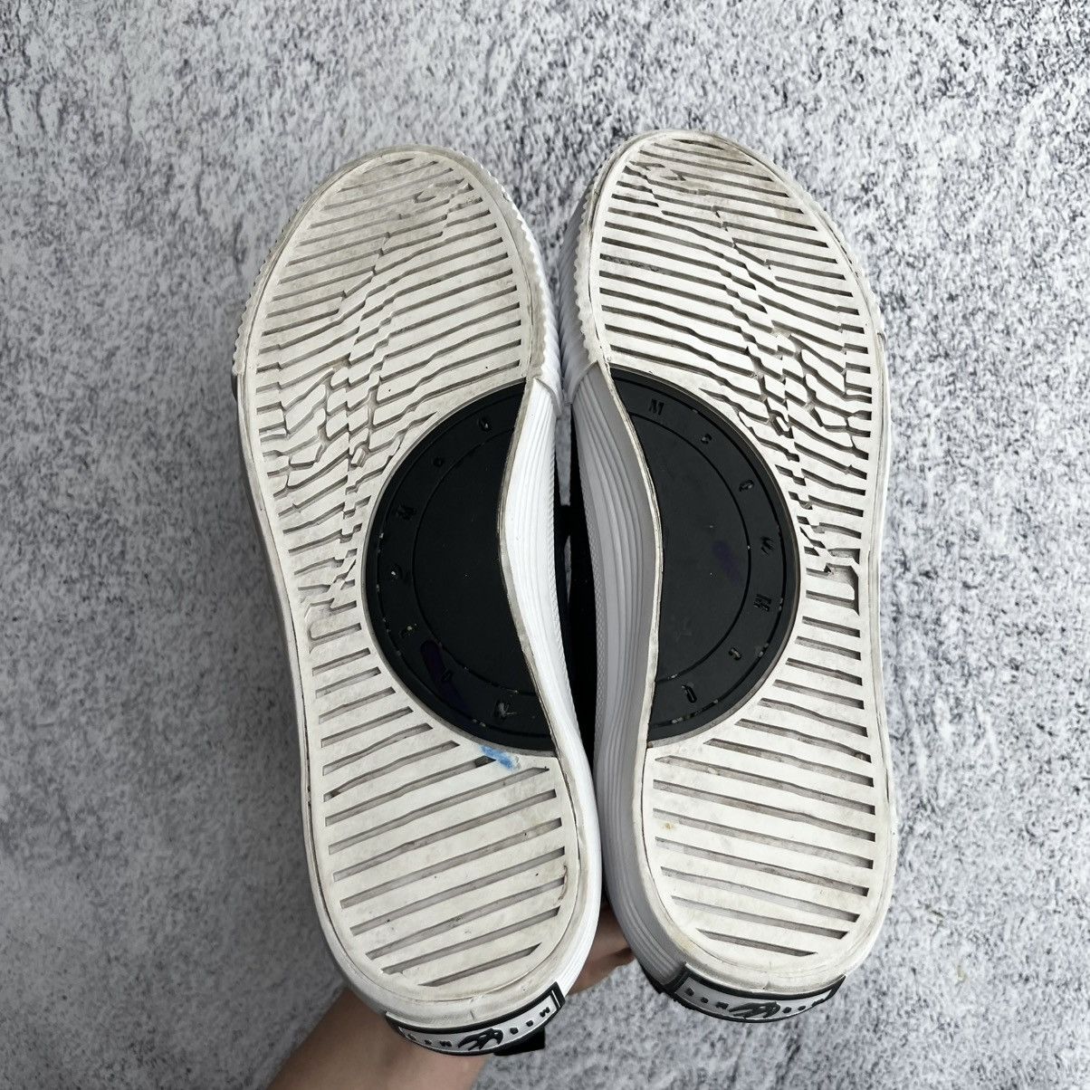Alexander McQueen McQ Alexander McQueen Black Plimsoll High Top Sneakers Size US 8 / EU 41 - 7 Thumbnail