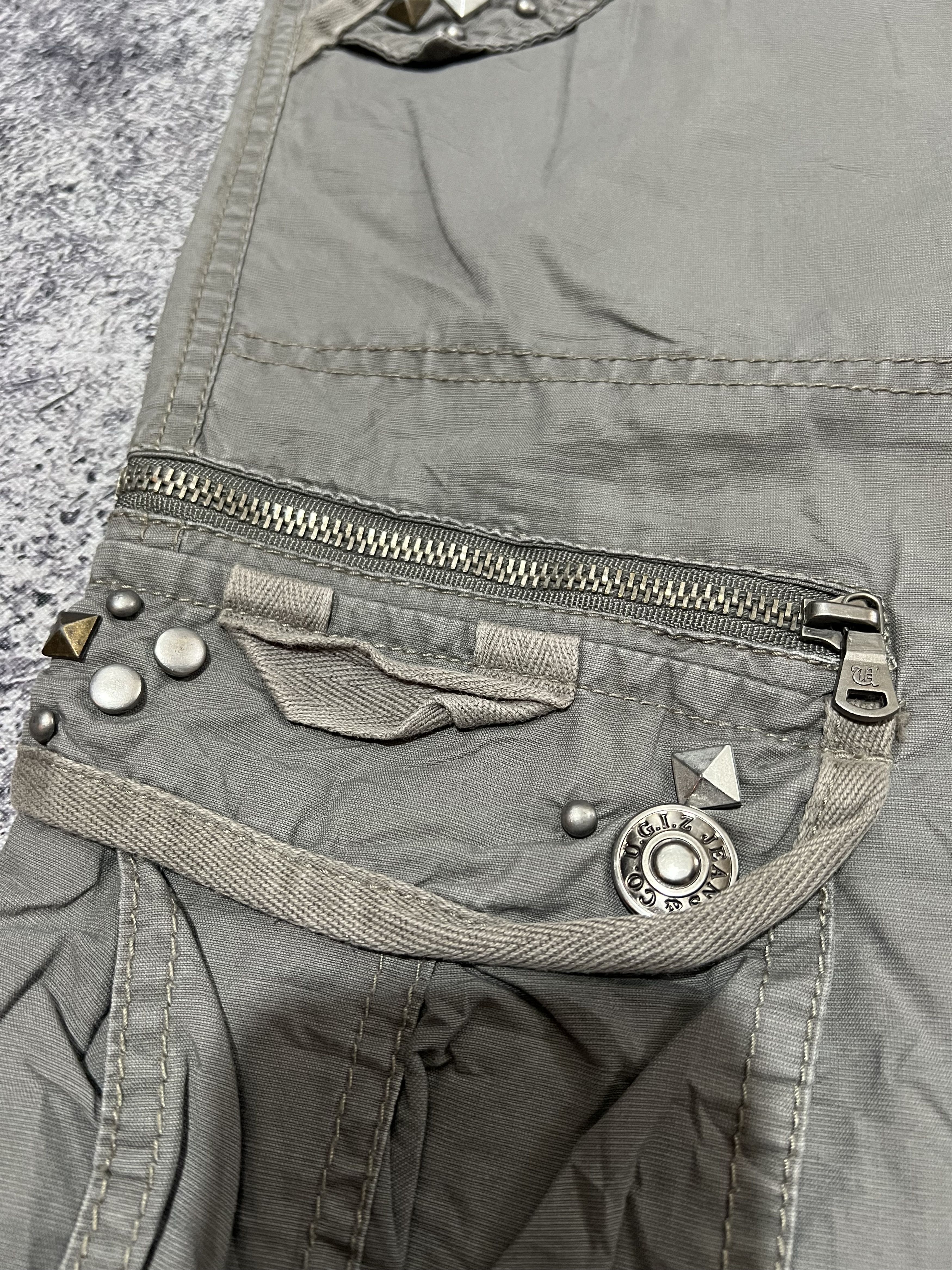 Japanese Brand 2000s Archival Hysteric Cdg Junya Studded Cargo y2k Ifsix Size US 32 / EU 48 - 4 Thumbnail
