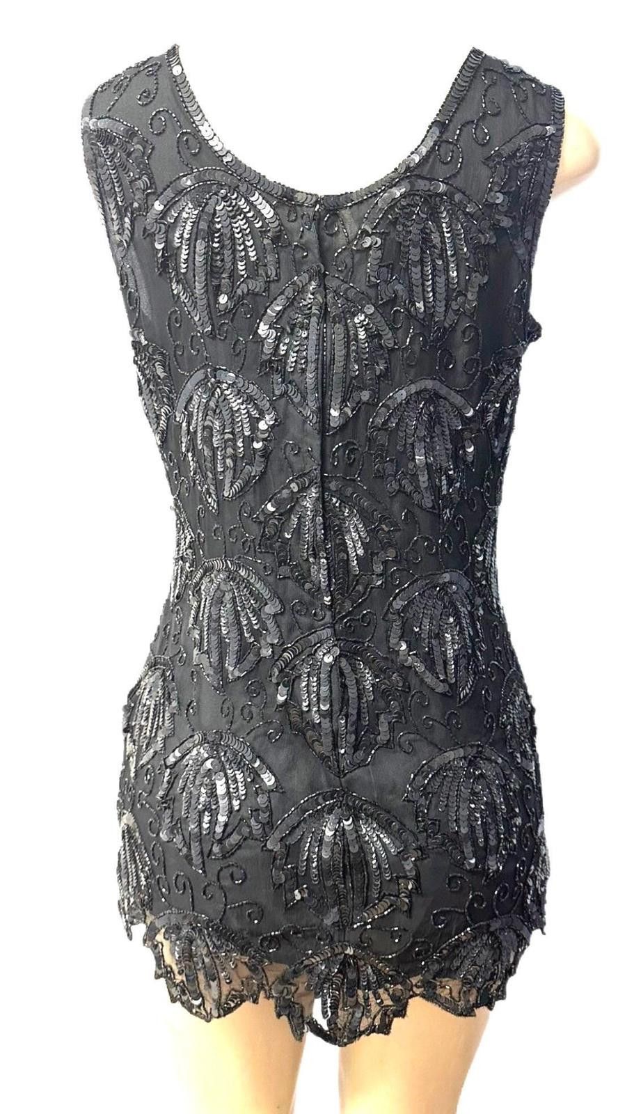 Other Sequin Top Black size 6 Size M / US 6-8 / IT 42-44 - 2 Thumbnail