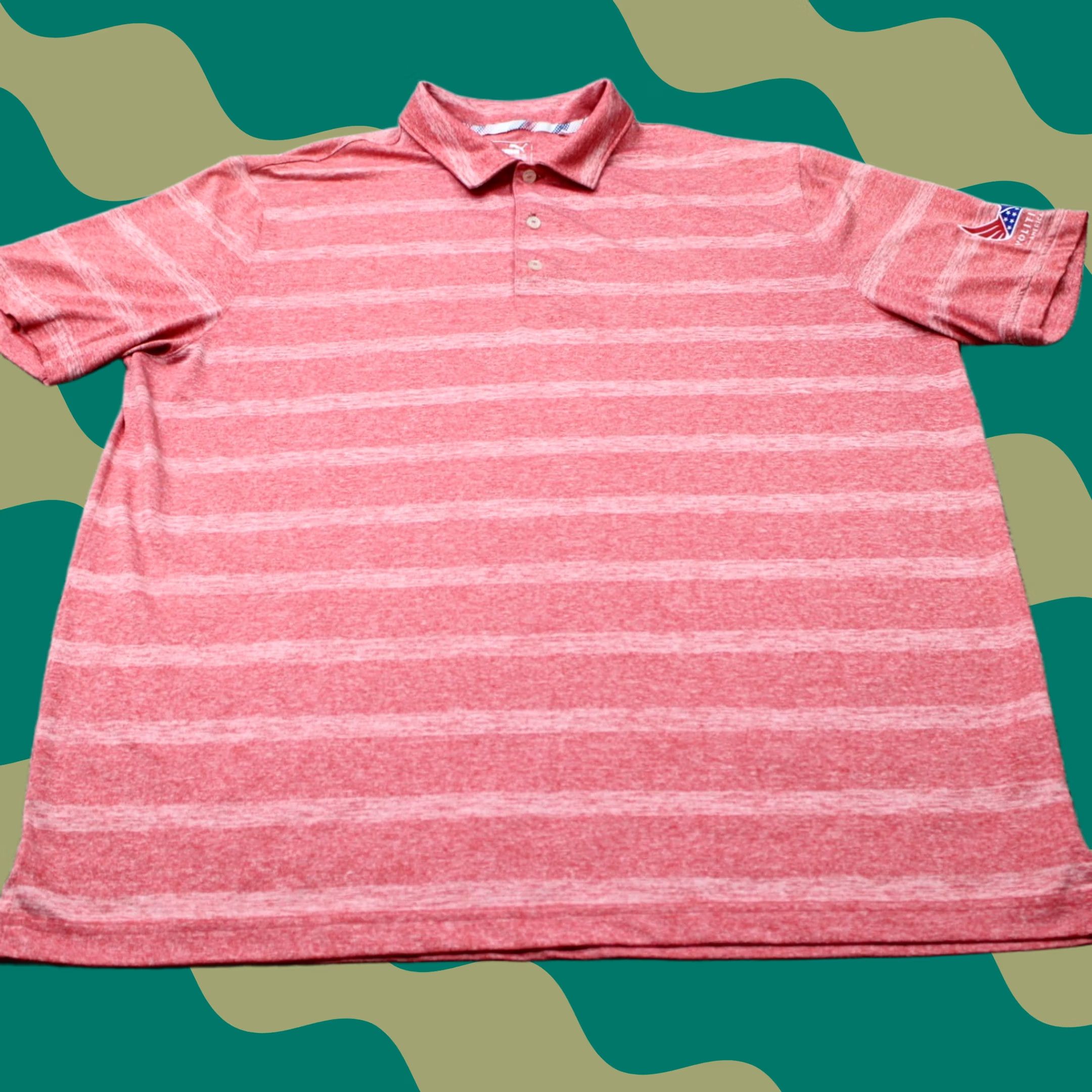 Puma Puma Polo Shirt Mens XL Pink 100% Polyester Golf Short Sleeve Pullover Size US XL / EU 56 / 4 - 1 Thumbnail