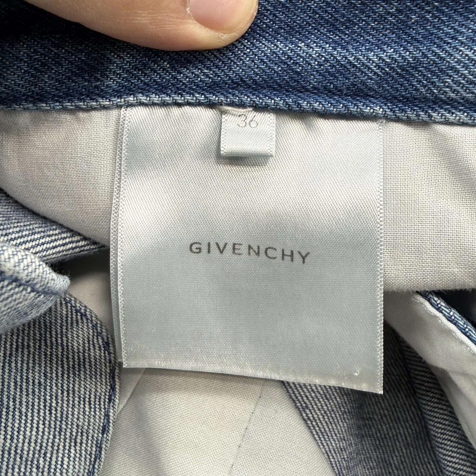 Givenchy Givenchy Multicutted Denim Cargo Shorts 36 Used Size US 36 / EU 52 - 6 Thumbnail
