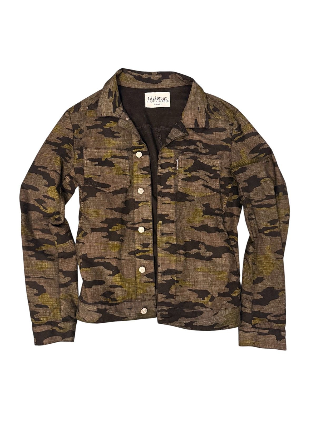 Playboi Carti Lifeiswar Camo Workwear Jacket Size US S / EU 44-46 / 1 - 1 Thumbnail