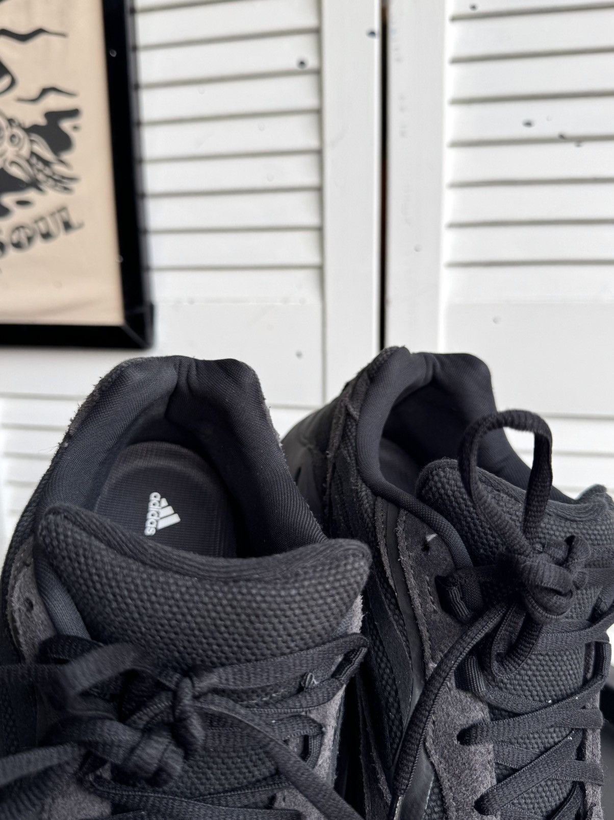 Adidas × Kanye West Adidas Yeezy Boost 700 V2 Vanta Black Mens Shoes US9 FU6684 Size US 9 / EU 42 - 16 Thumbnail