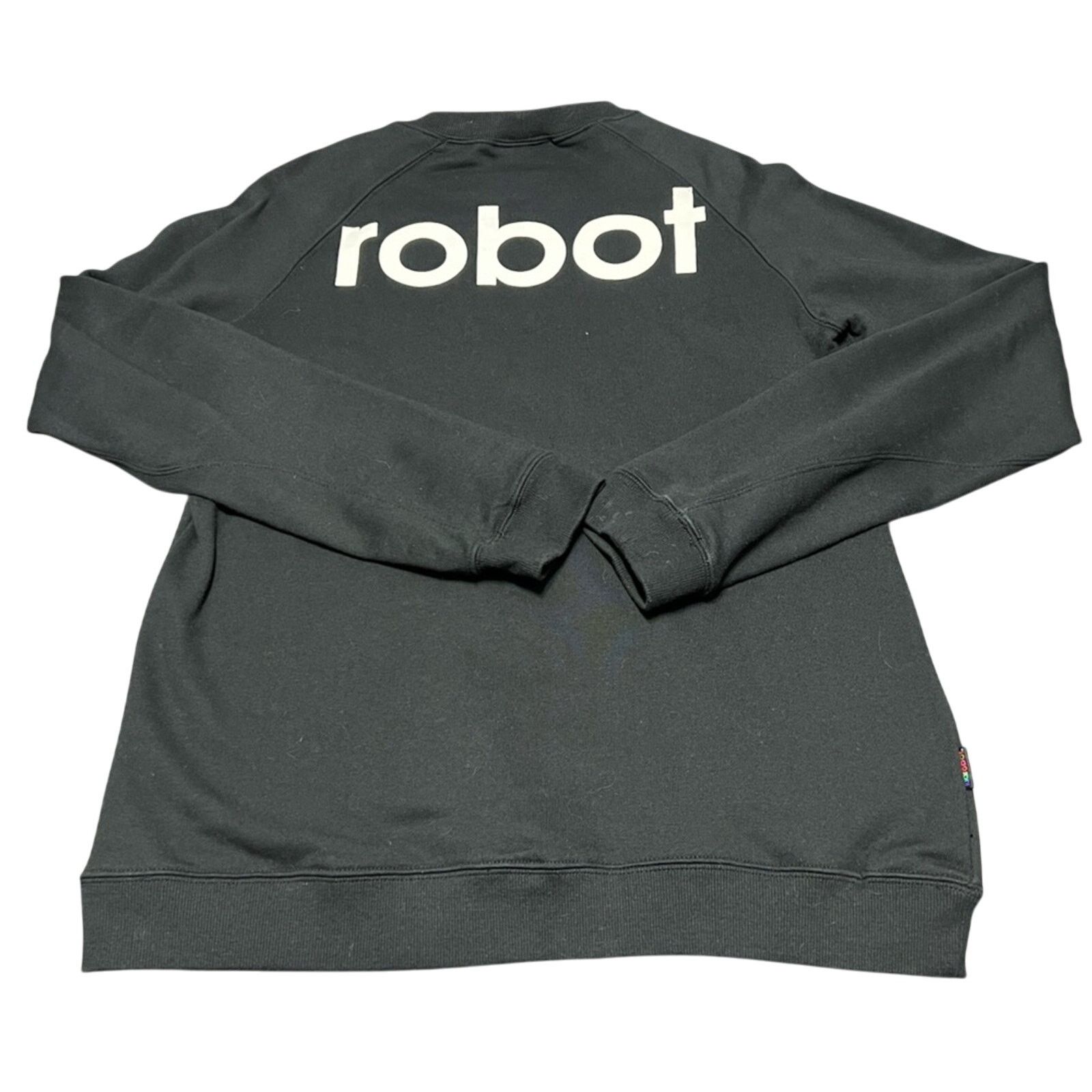Kid Robot Kidrobot Men’s Small Black Long Sleeve Crewneck Cotton Rare Size US S / EU 44-46 / 1 - 2 Thumbnail