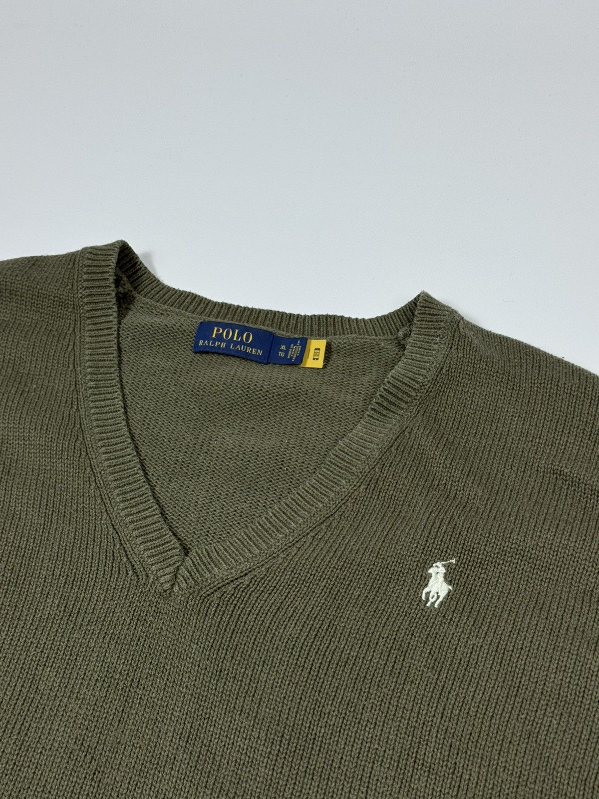 Polo Ralph Lauren Polo Ralph Lauren Knit Sweater Sweatshirt Size US XL / EU 56 / 4 - 3 Thumbnail