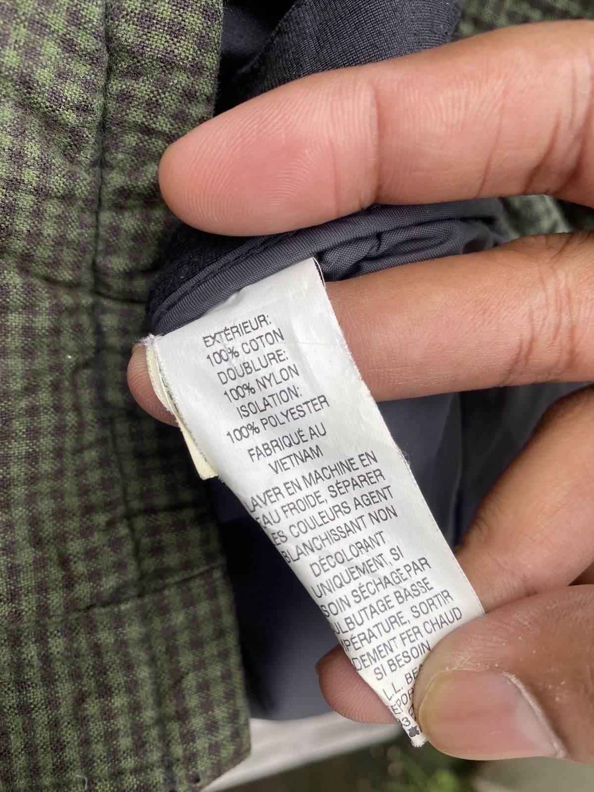 L.L. Bean Vintage L.L Bean Checkered Puffer Jacket - sunfaded Size US S / EU 44-46 / 1 - 11 Thumbnail