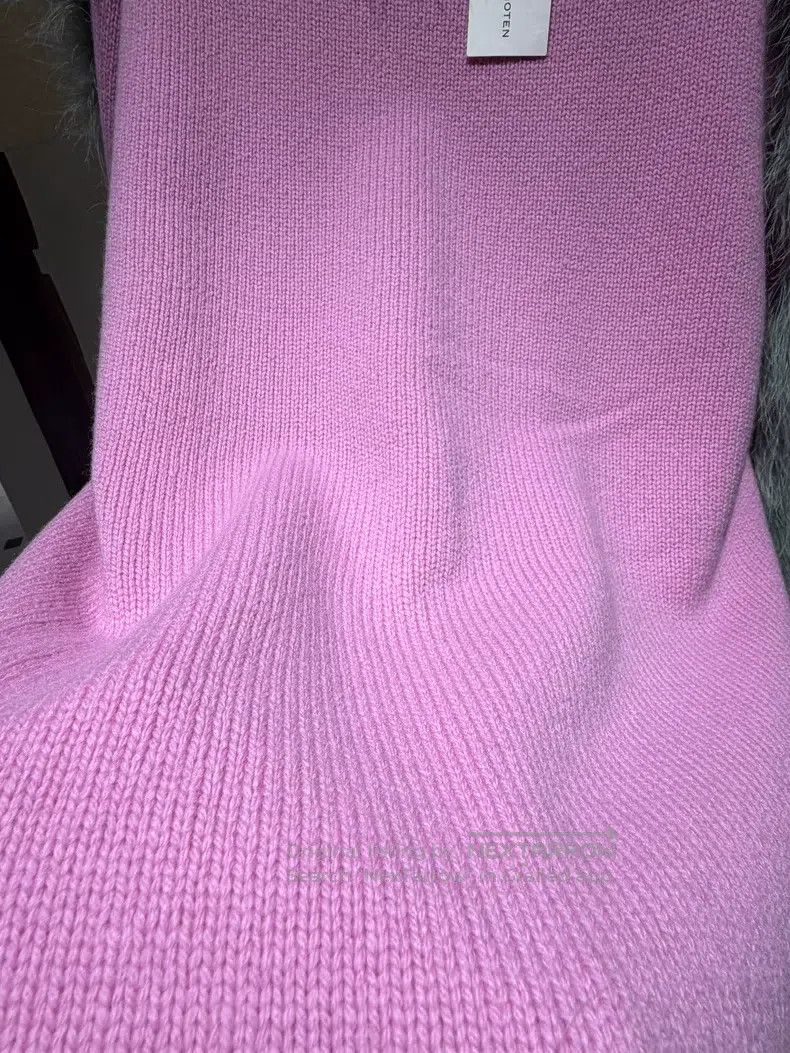 Dries Van Noten Dries Van Noten Purple Fuzzy Cape Sweater Size XS / US 0-2 / IT 36-38 - 3 Thumbnail
