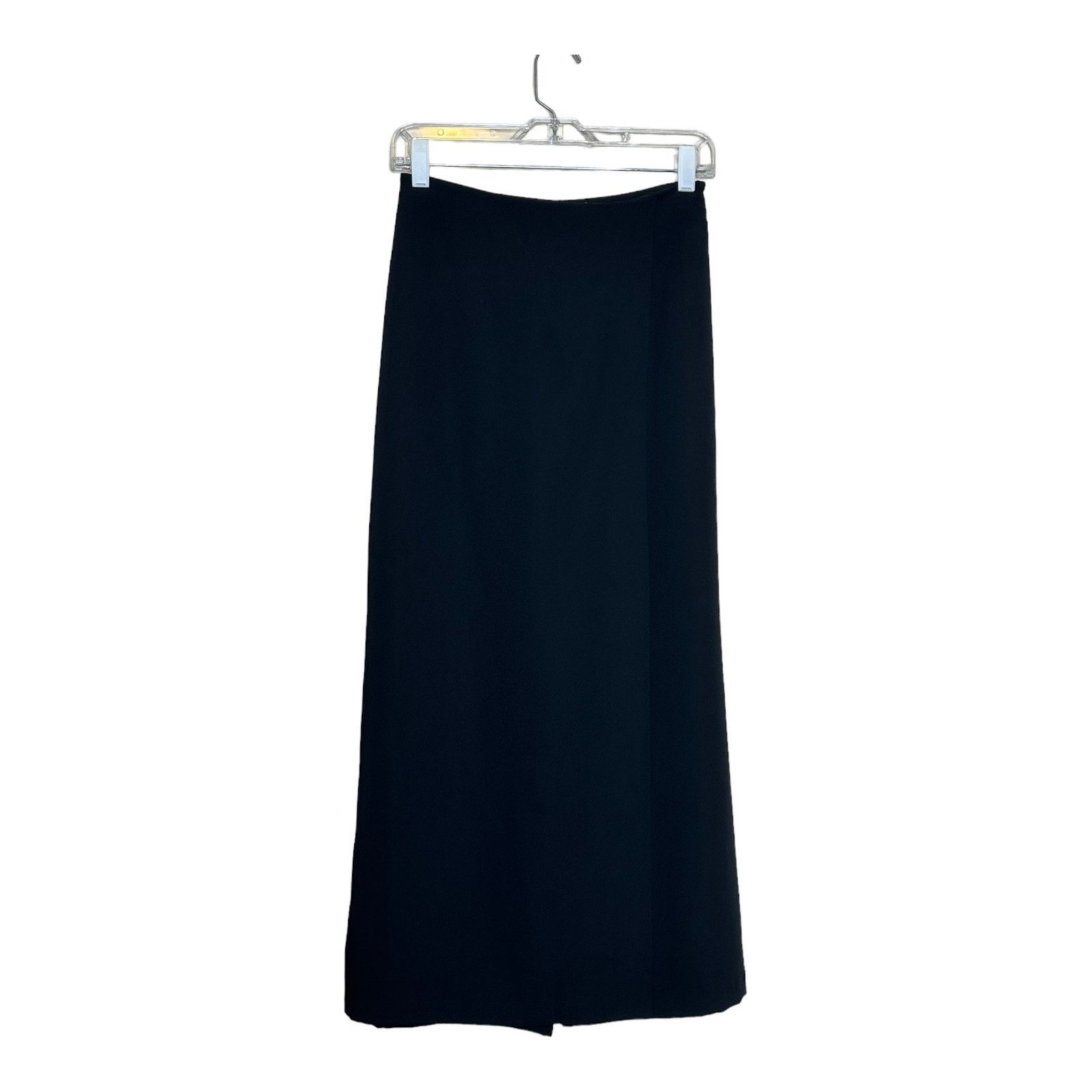 Zara Zara Basic crepe palazzo front overlap flap pants size small Size 27" / US 4 / IT 40 - 2 Thumbnail