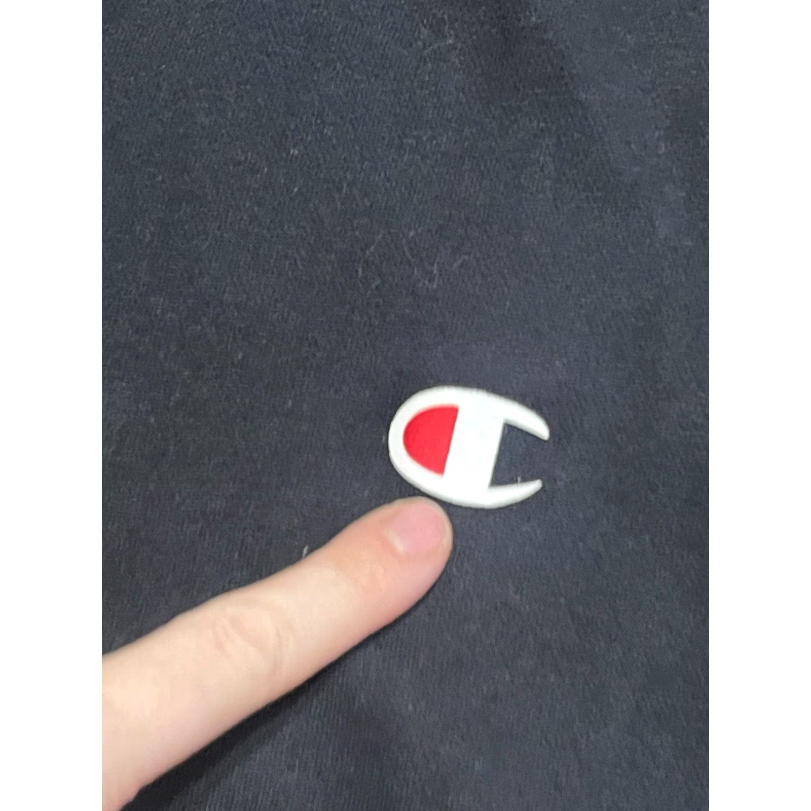 Champion Champion Sweatshirt Men's XL Black Long Sleeve Crew Neck Size US XL / EU 56 / 4 - 6 Thumbnail
