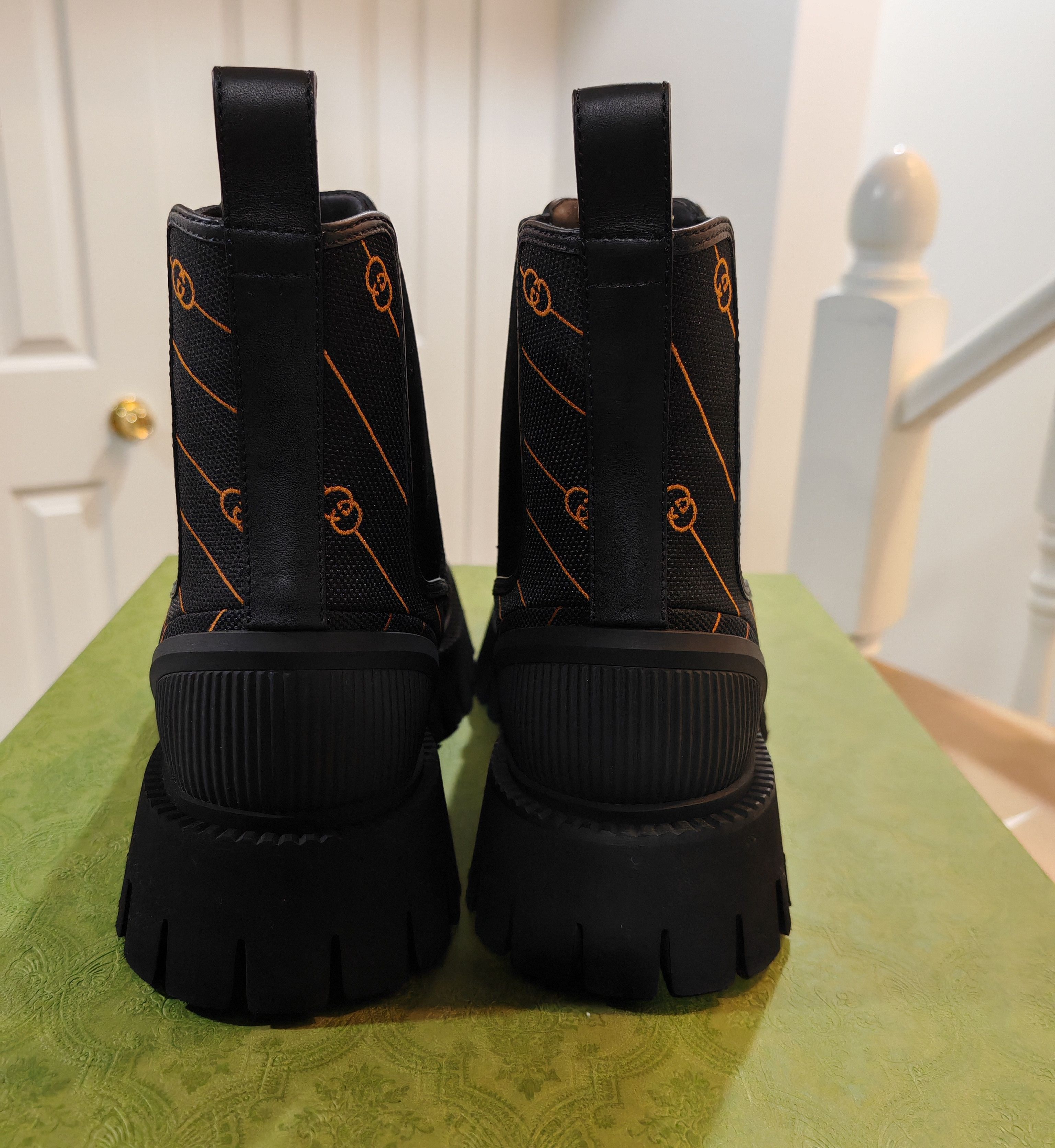 Gucci Diagonal GG Vintage Ankle Boots Size US 8.5 / EU 41-42 - 4 Thumbnail