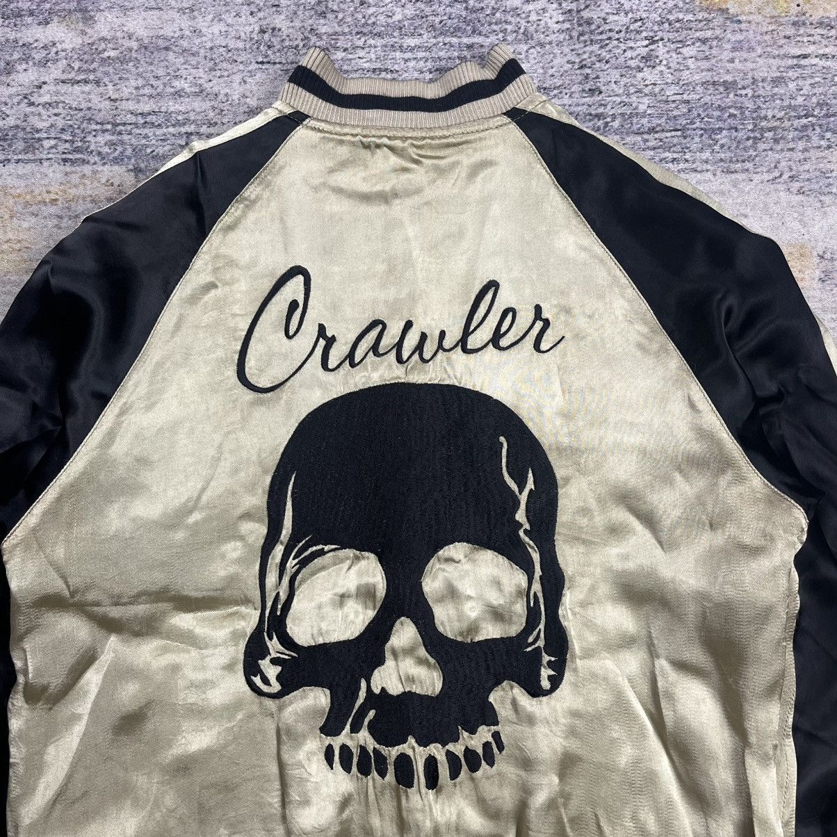 Kapital Back street crawler skeleton rayon souvenir sukajan jacket Size US M / EU 48-50 / 2 - 11 Thumbnail