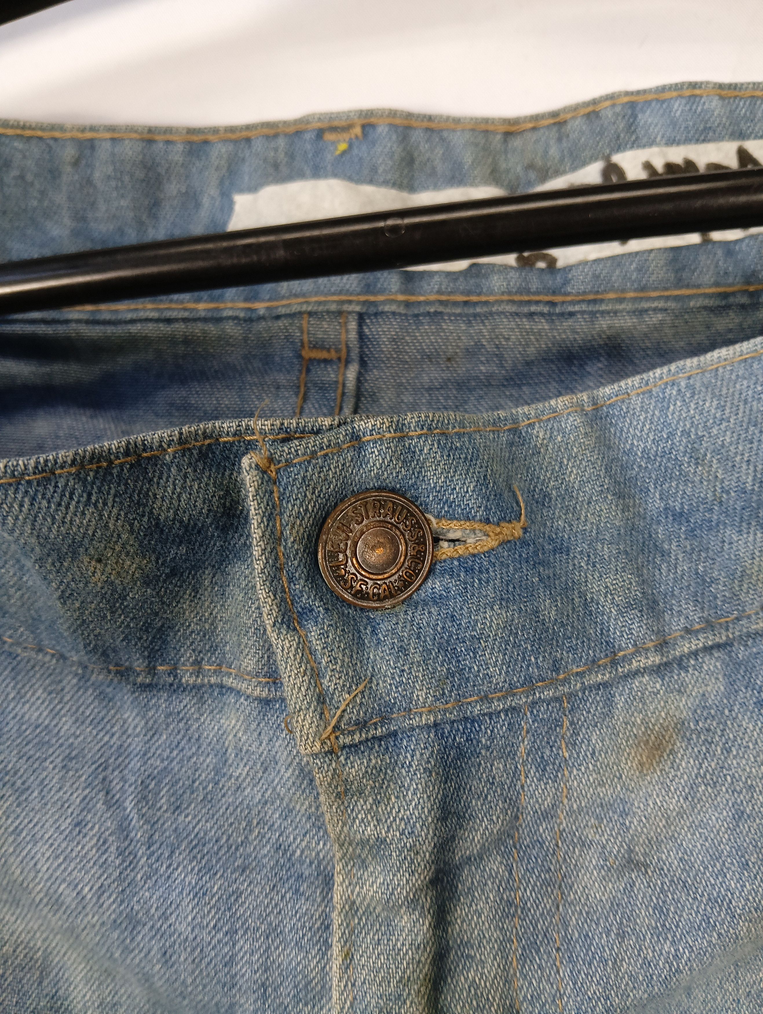 Levi's vintage LEVIS ORANGE TAB 80s VINTAGE DISTREESED JEANS Size US 40 / EU 56 - 4 Thumbnail