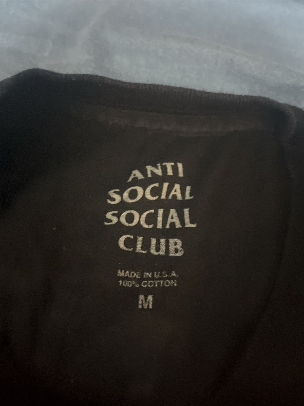 Anti Social Social Club × Playboy ASSC X PLAYBOY ORIGINAL COLLAB TEE Size US M / EU 48-50 / 2 - 4 Thumbnail