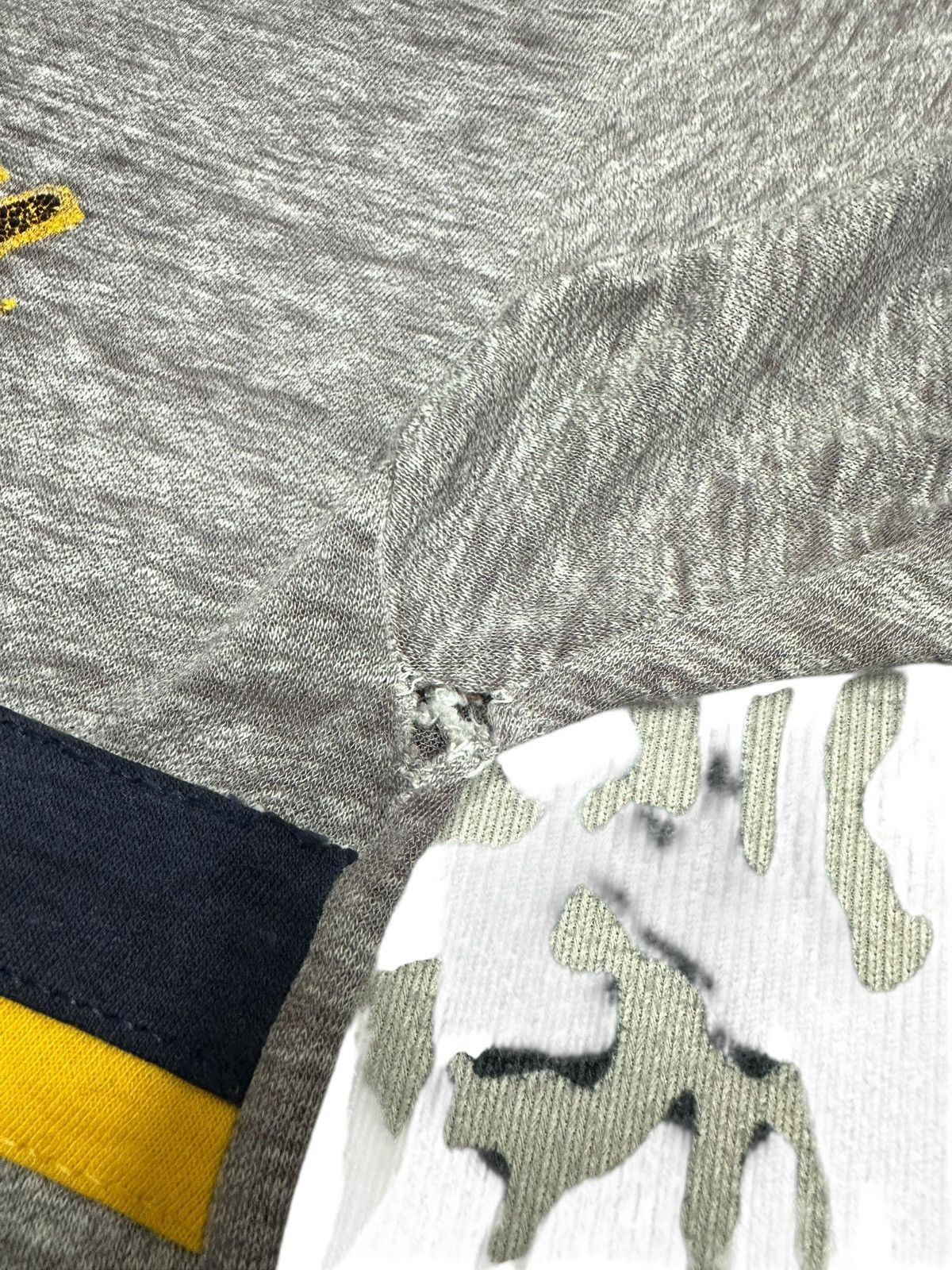 Champion Vintage 70s Champion Michigan Distressed Tee Size US M / EU 48-50 / 2 - 5 Thumbnail