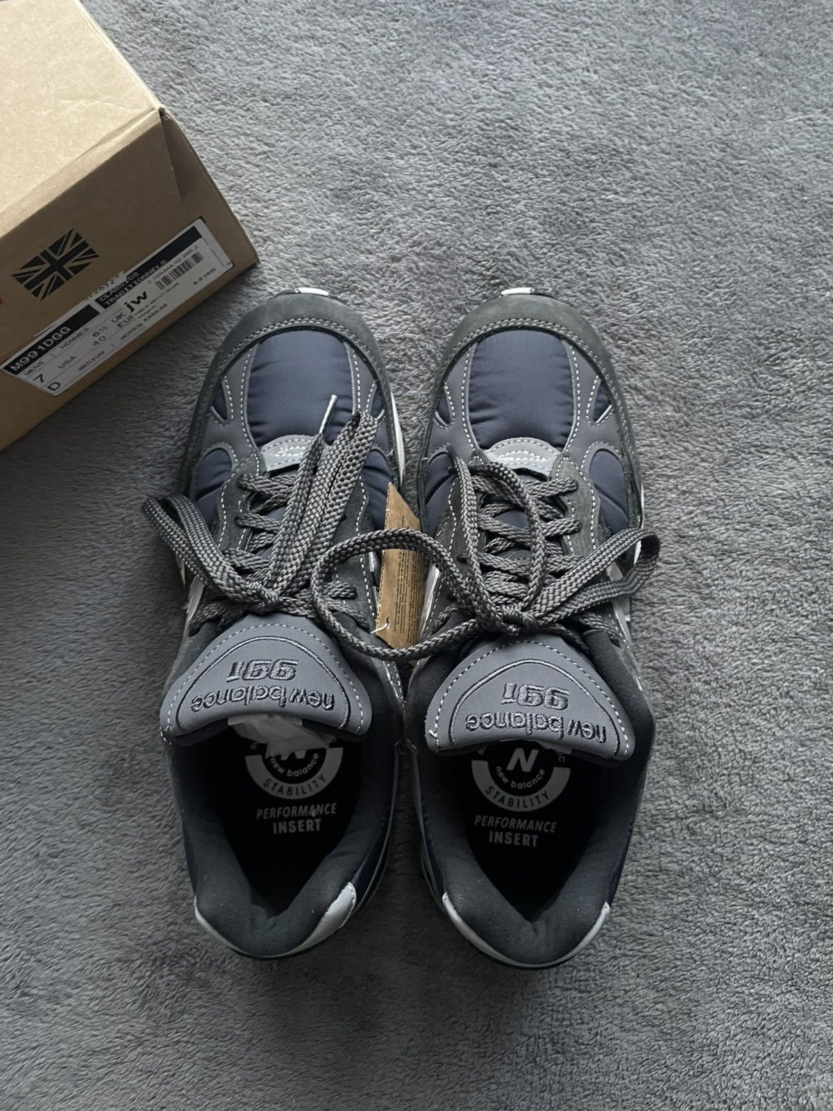 New Balance New Balance 991 MiUK black 7 Size US 7 / EU 40 - 3 Thumbnail