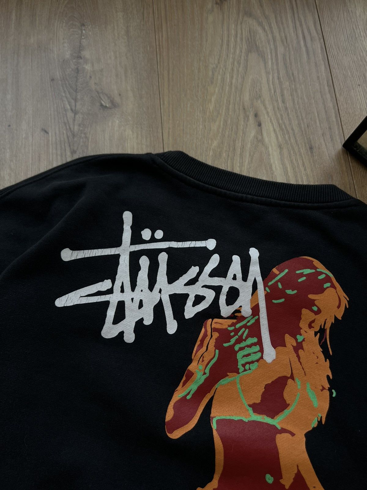 Stussy 00’s STUSSY X NEXUS VII 7 MULTIPLE TECHNIX CREWNECK CROPFIT Size US M / EU 48-50 / 2 - 5 Thumbnail