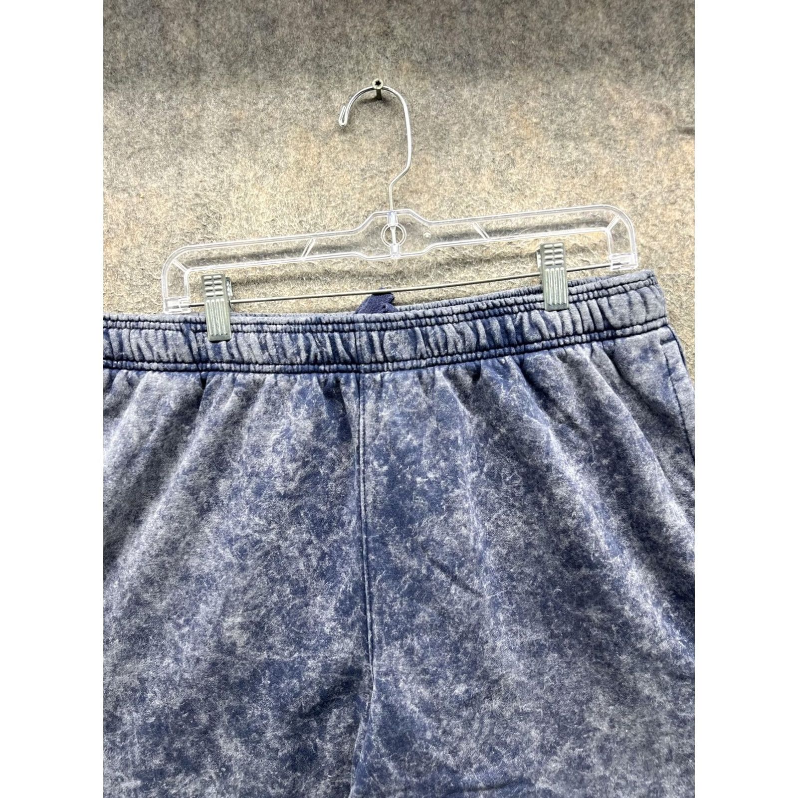 Champion Champion Sweat Shorts Mens XL Blue Bleach Dye Fleece Athletic Gym 6 Inseam Size US 36 / EU 52 - 7 Thumbnail