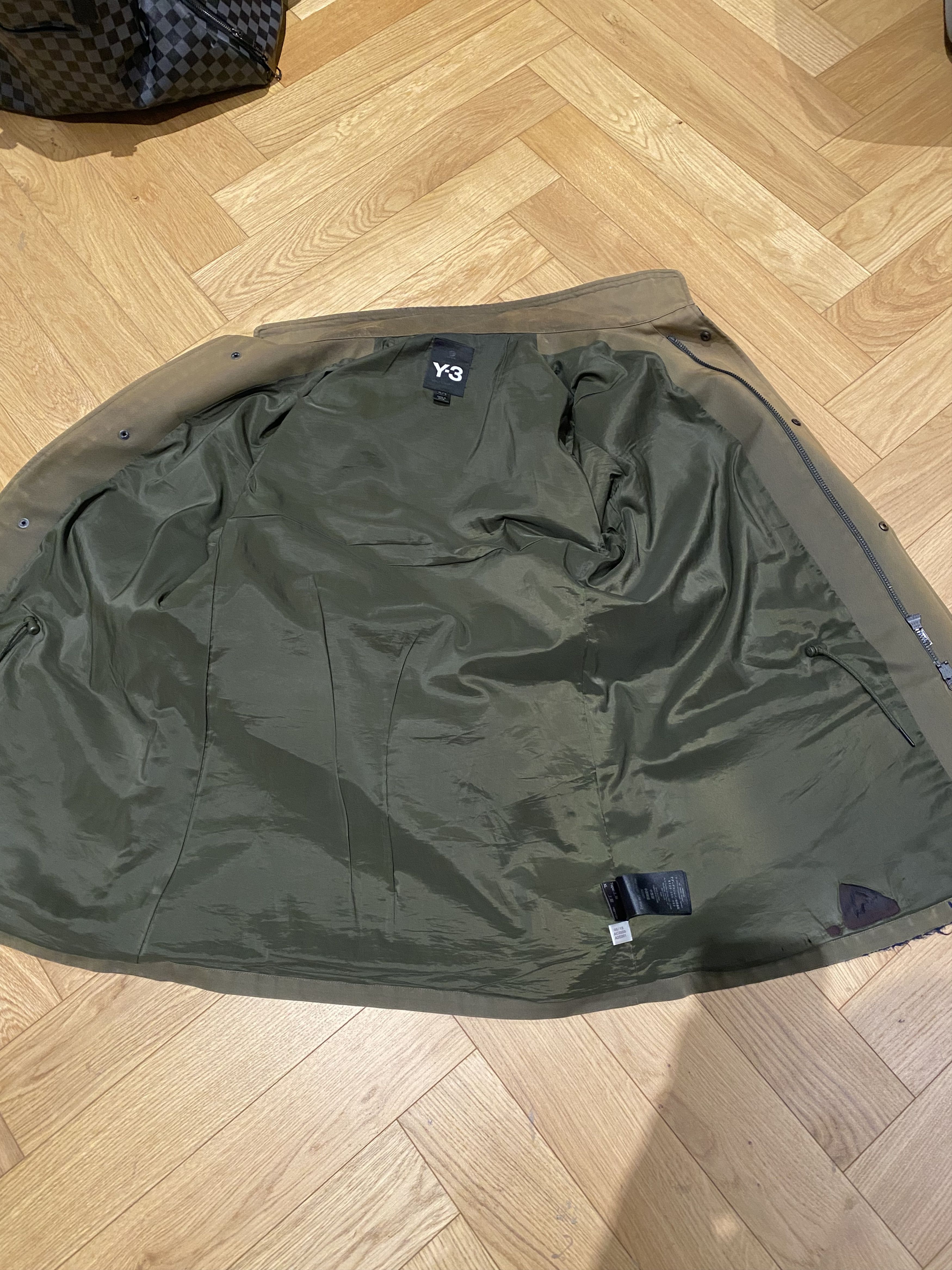 Yohji Yamamoto RARE Vintage 2015 Y3 Adidas Military Green Jacket Size US XL / EU 56 / 4 - 6 Thumbnail