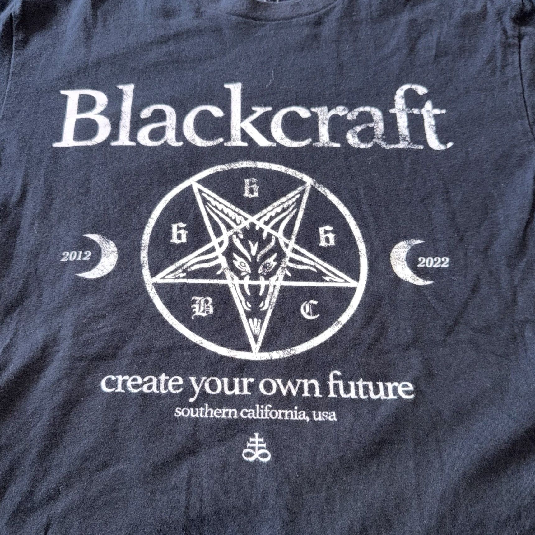 Vintage Blackcraft Cult Shirt Adult Small Black Graphic Print Gothic Horror Punk Size US S / EU 44-46 / 1 - 2 Thumbnail