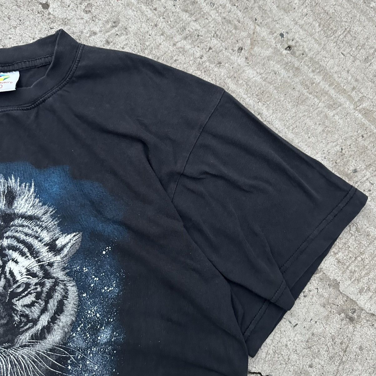 Y/Project VTG Tigers T-shirts Big Logo Zip It London Y2K 00s Trashed Size US XL / EU 56 / 4 - 4 Thumbnail