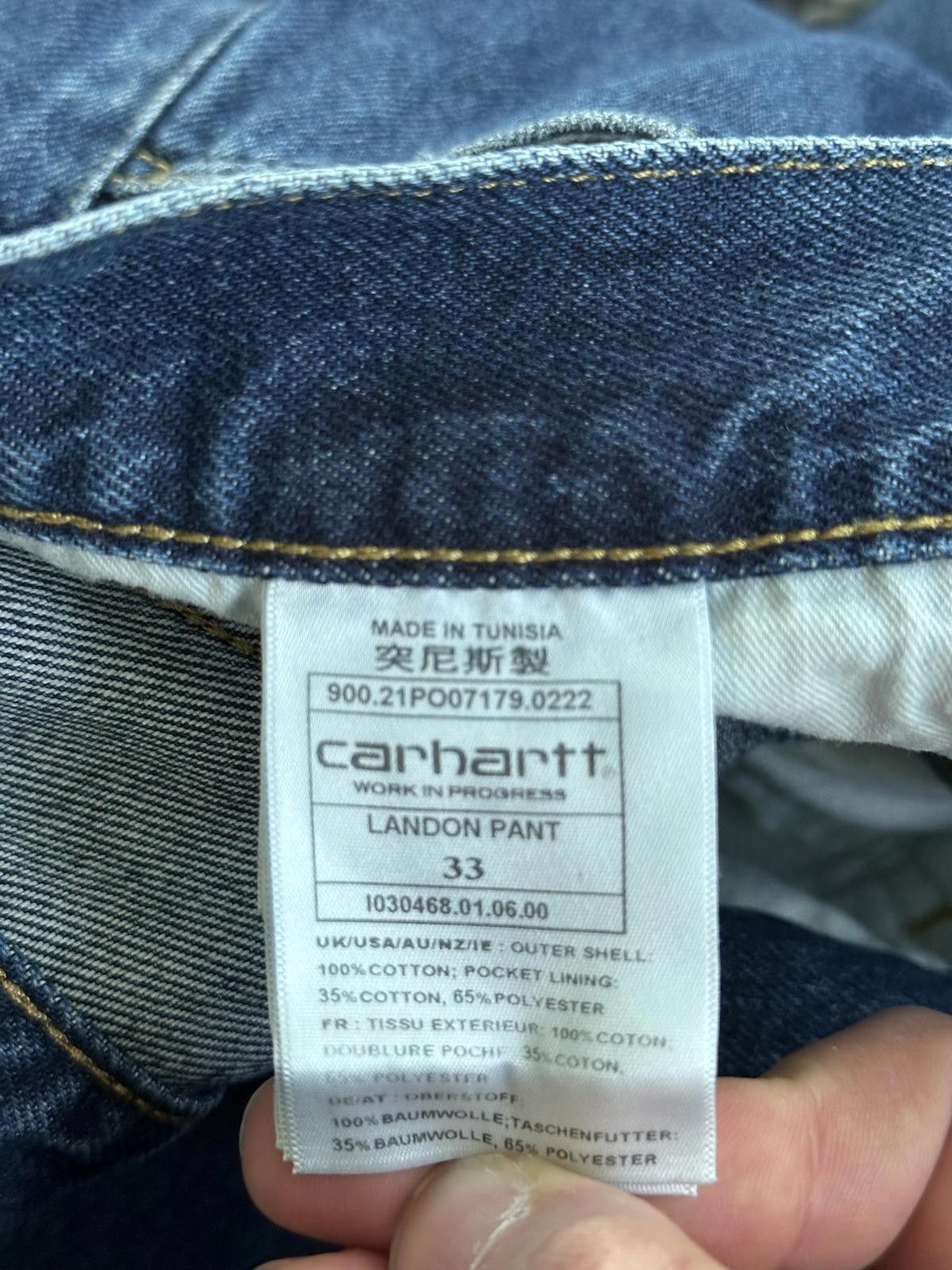 Carhartt Carhartt WIP Landon Pant Blue Stone Washed Size US 33 - 5 Thumbnail